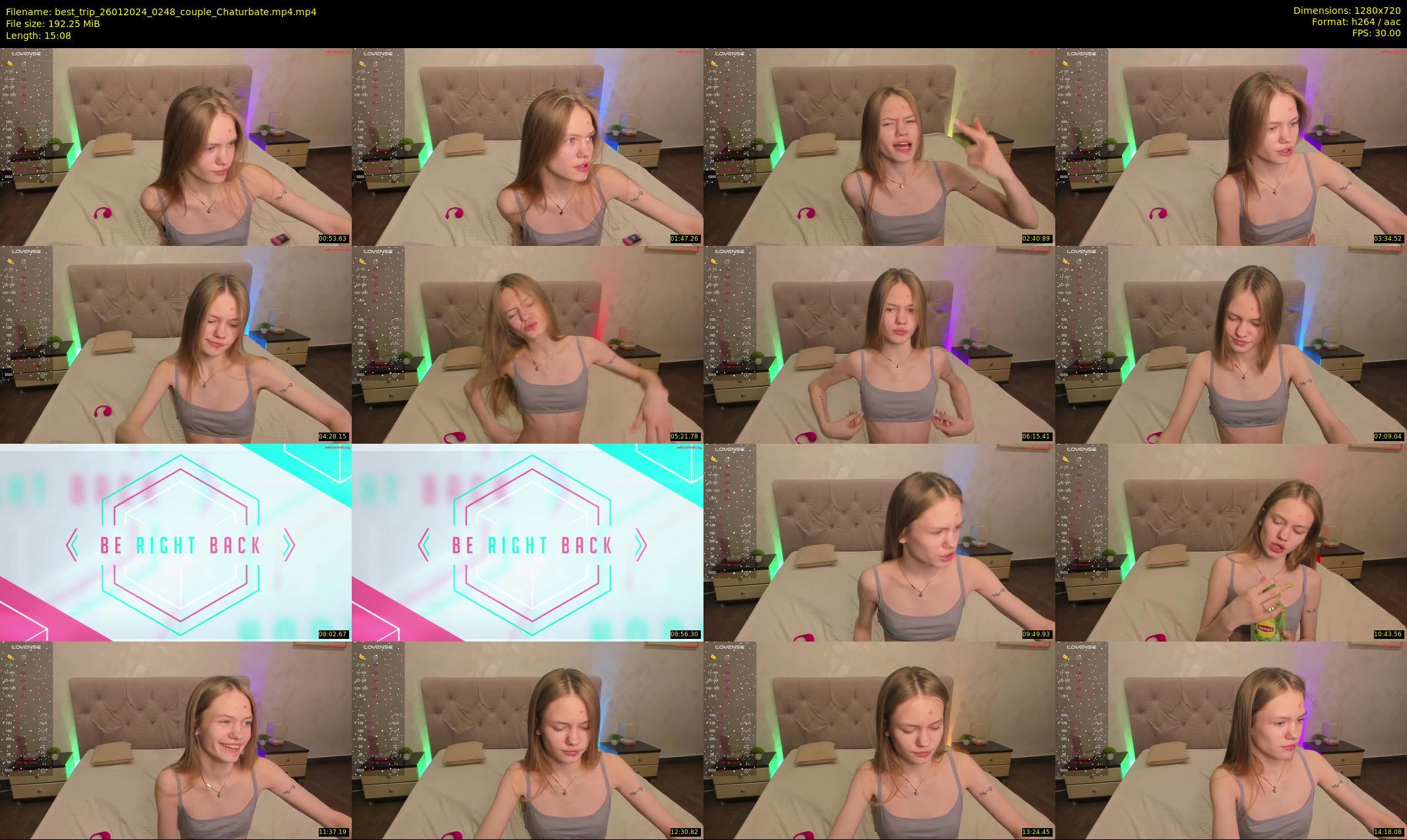 best_trip — 16 minute Chaturbate couple cam show recording, 720p, Jan 26, 2024