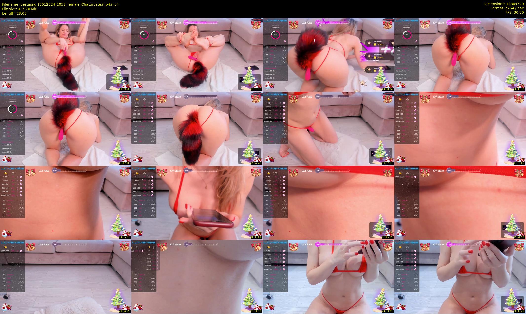 bestassx — 29 minute Chaturbate female cam show recording, 720p, Jan 25, 2024