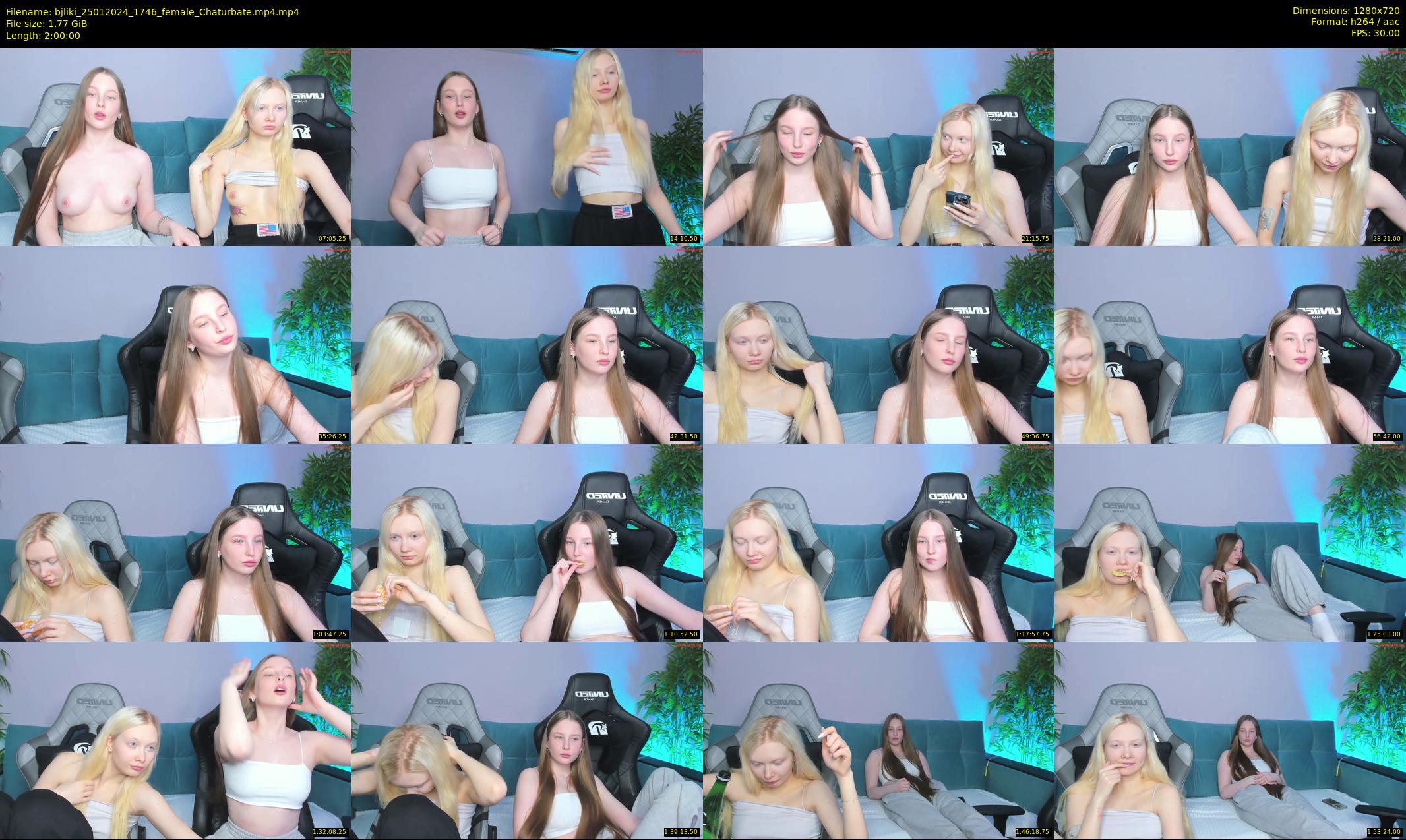bjliki — 120 minute Chaturbate couple cam show recording, 720p, Jan 25, 2024