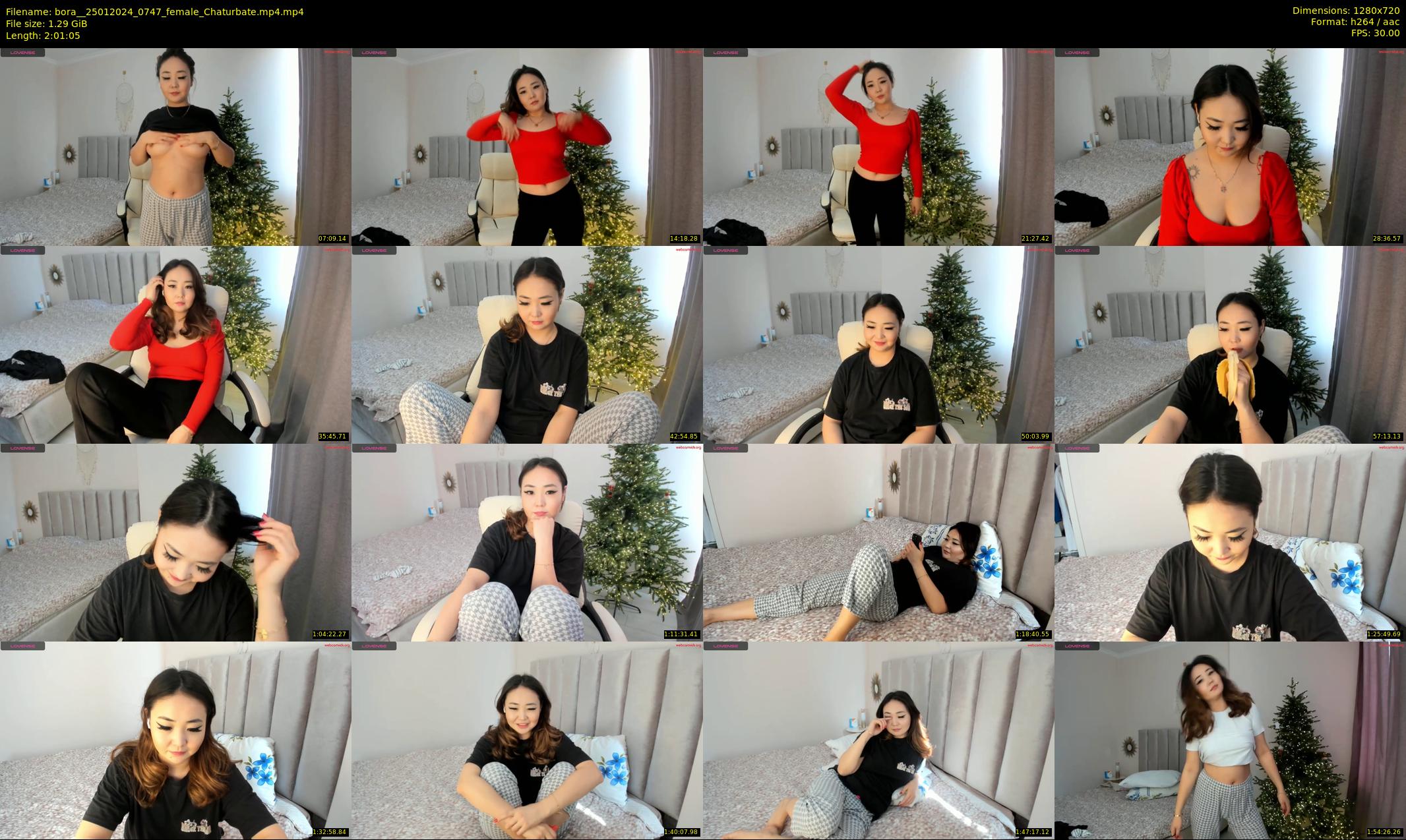 bora_ — 122 minute Chaturbate female cam show recording, 720p, Jan 25, 2024