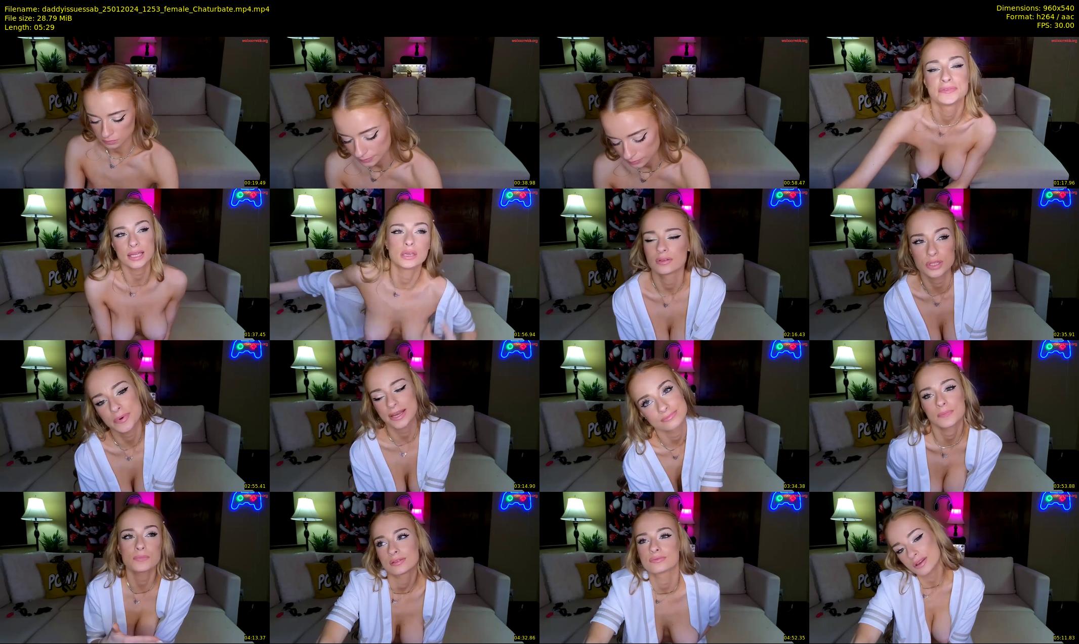daddyissuessab — 6 minute Chaturbate female cam show recording, 480p, Jan 25, 2024
