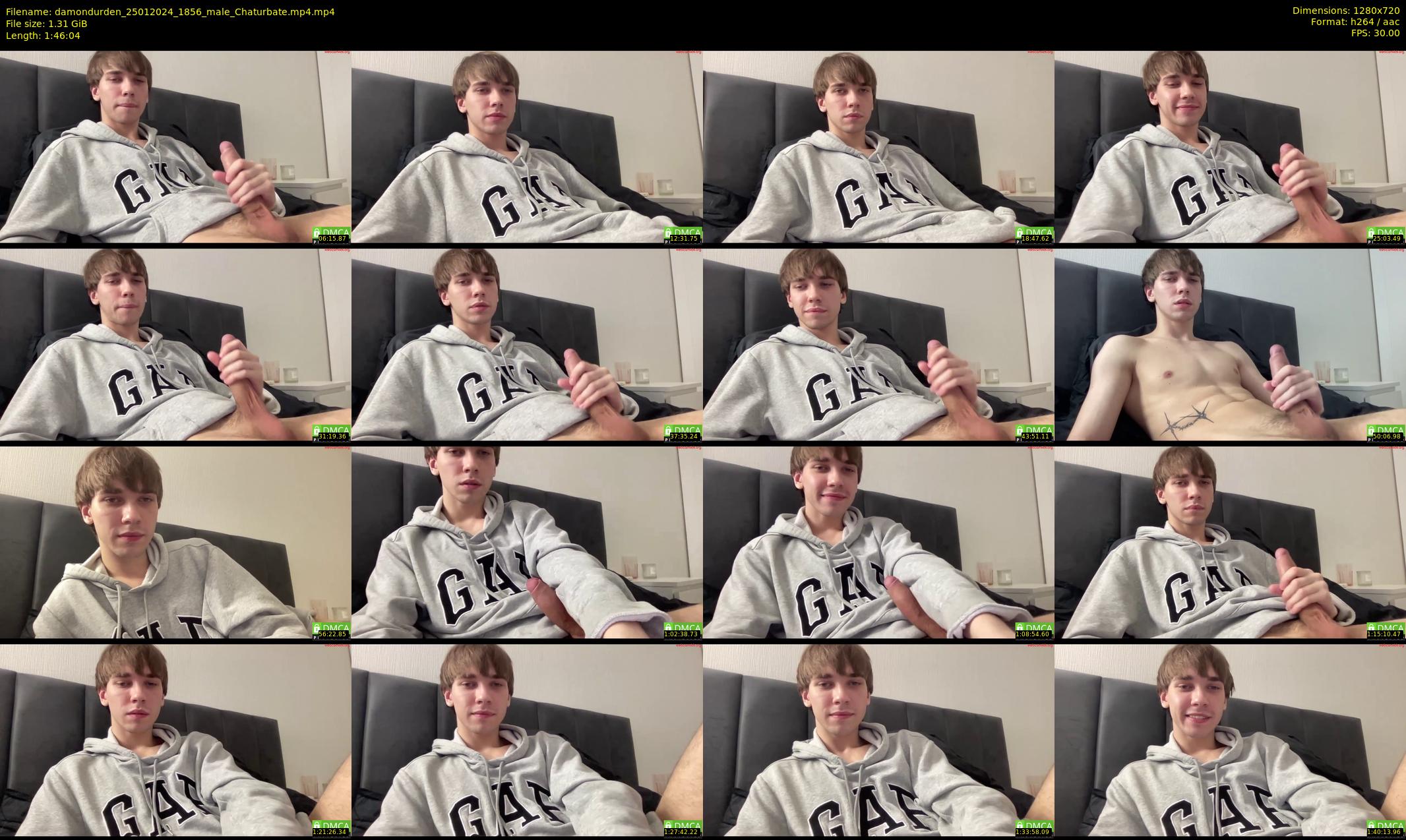 damondurden — 107 minute Chaturbate male cam show recording, 720p, Jan 25, 2024