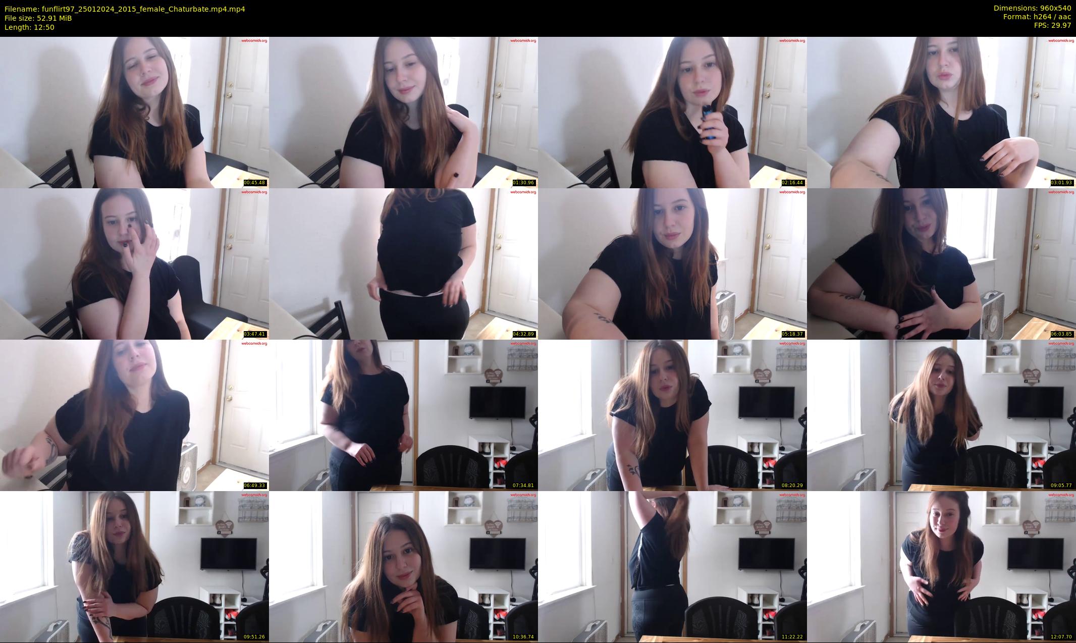 funflirt97 — 13 minute Chaturbate female cam show recording, 480p, Jan 25, 2024