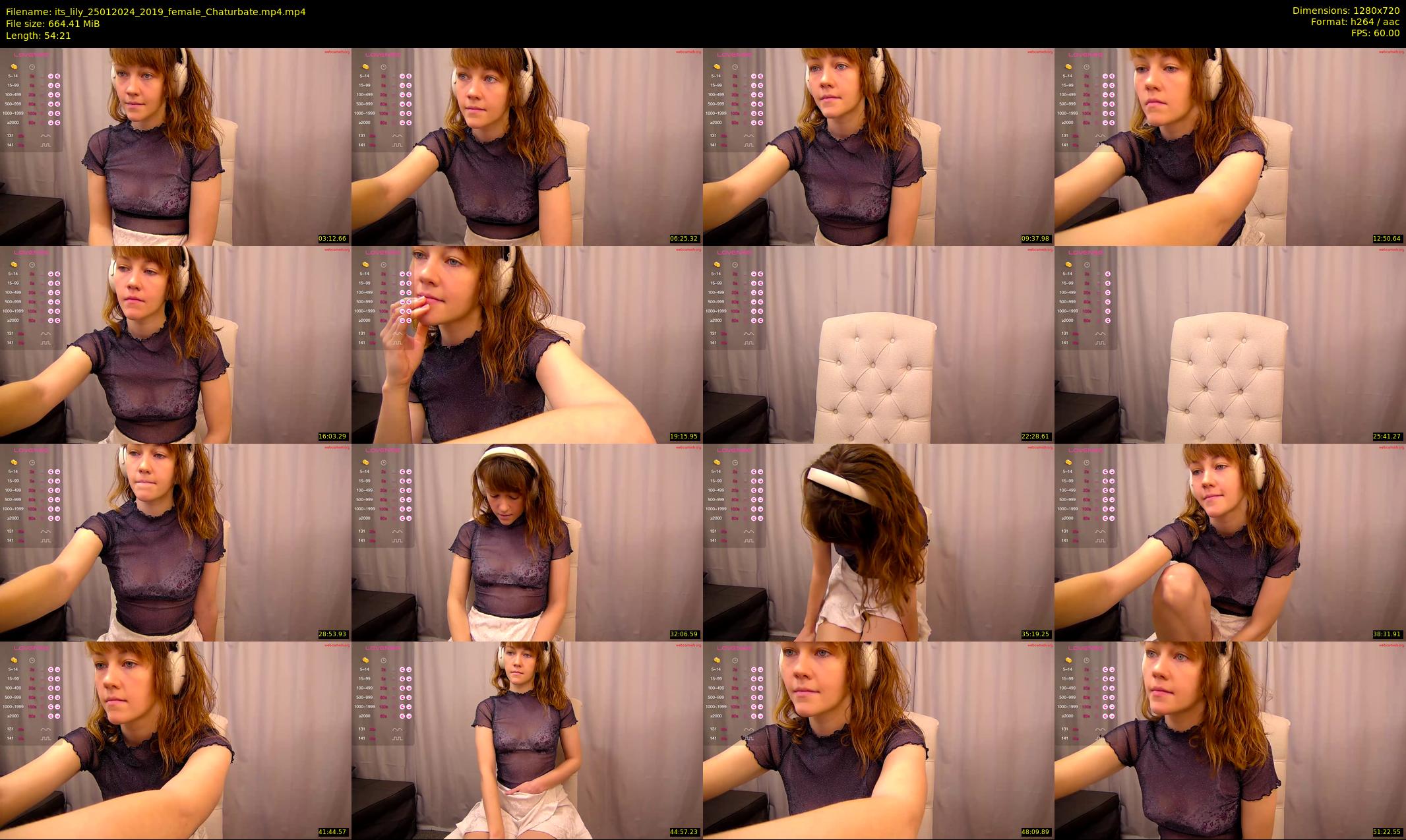 its_lily — 55 minute Chaturbate female cam show recording, 720p, Jan 25, 2024