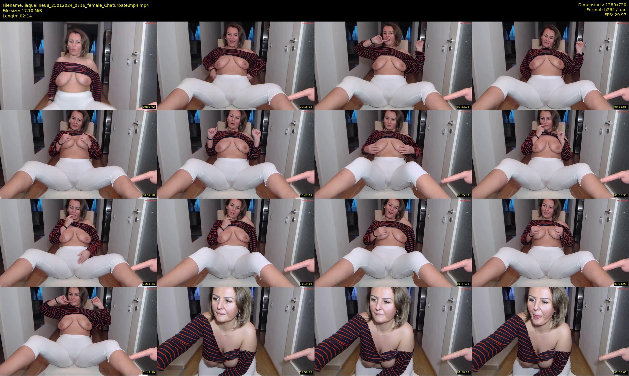 jaqueline88 — 3 minute Chaturbate female cam show recording, 720p, Jan 25, 2024