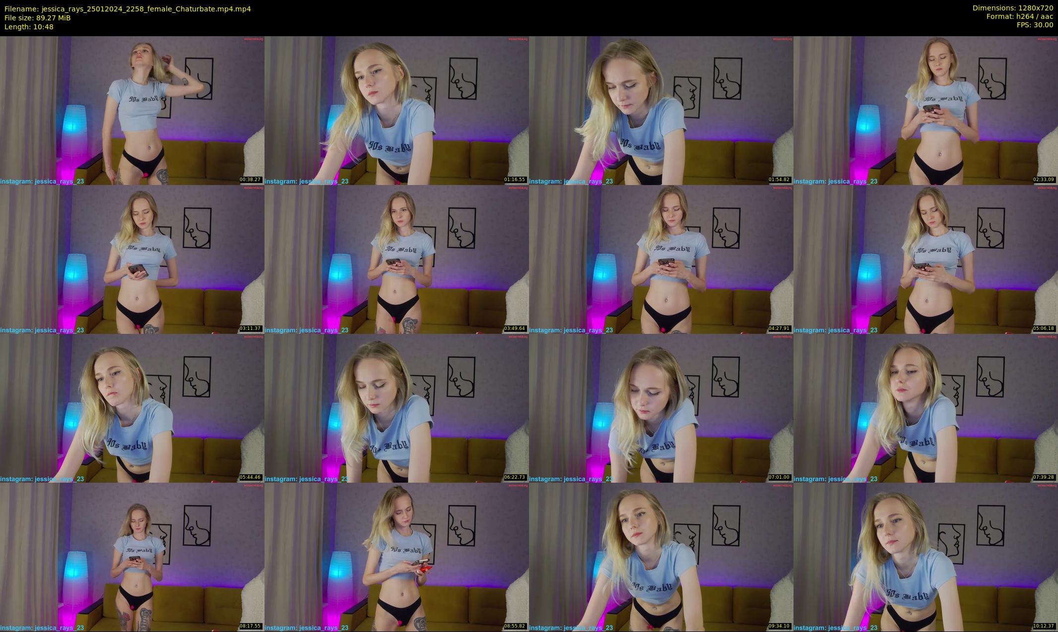 jessica_rays — 11 minute Chaturbate couple cam show recording, 720p, Jan 25, 2024