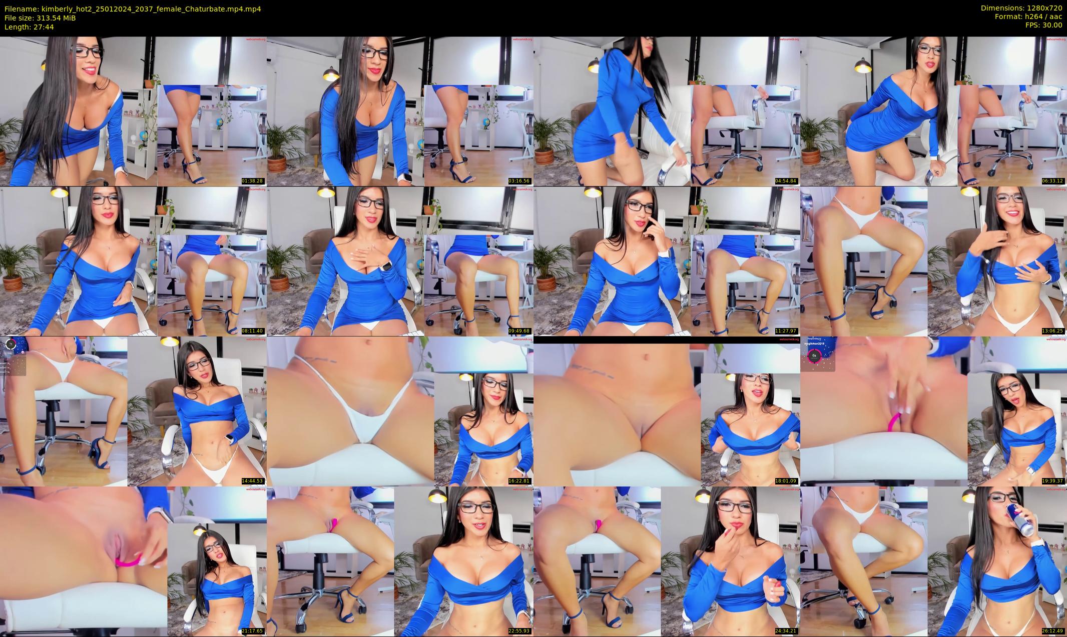 kimberly_hot2 — 28 minute Chaturbate female cam show recording, 720p, Jan 25, 2024