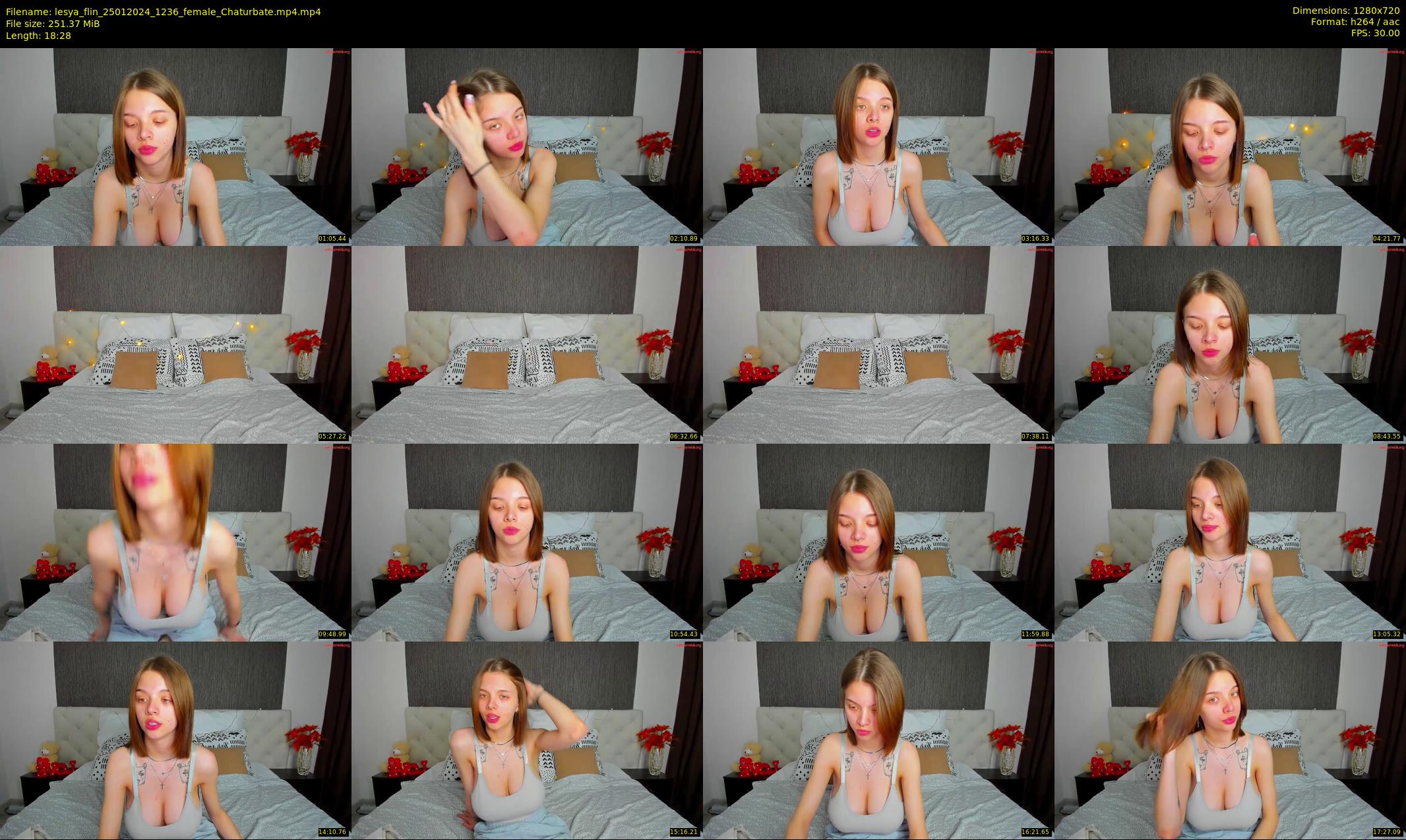 lesya_flin — 19 minute Chaturbate female cam show recording, 720p, Jan 25, 2024