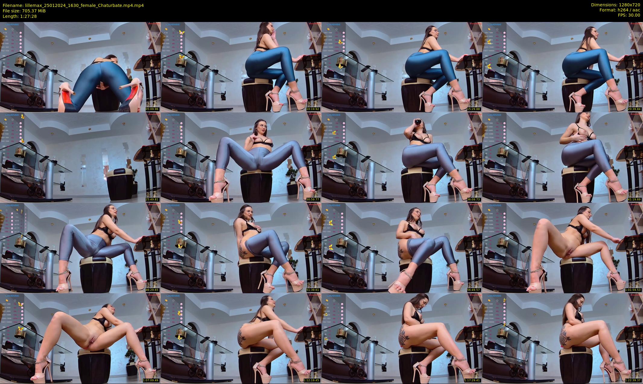 lillemax — 88 minute Chaturbate female cam show recording, 720p, Jan 25, 2024