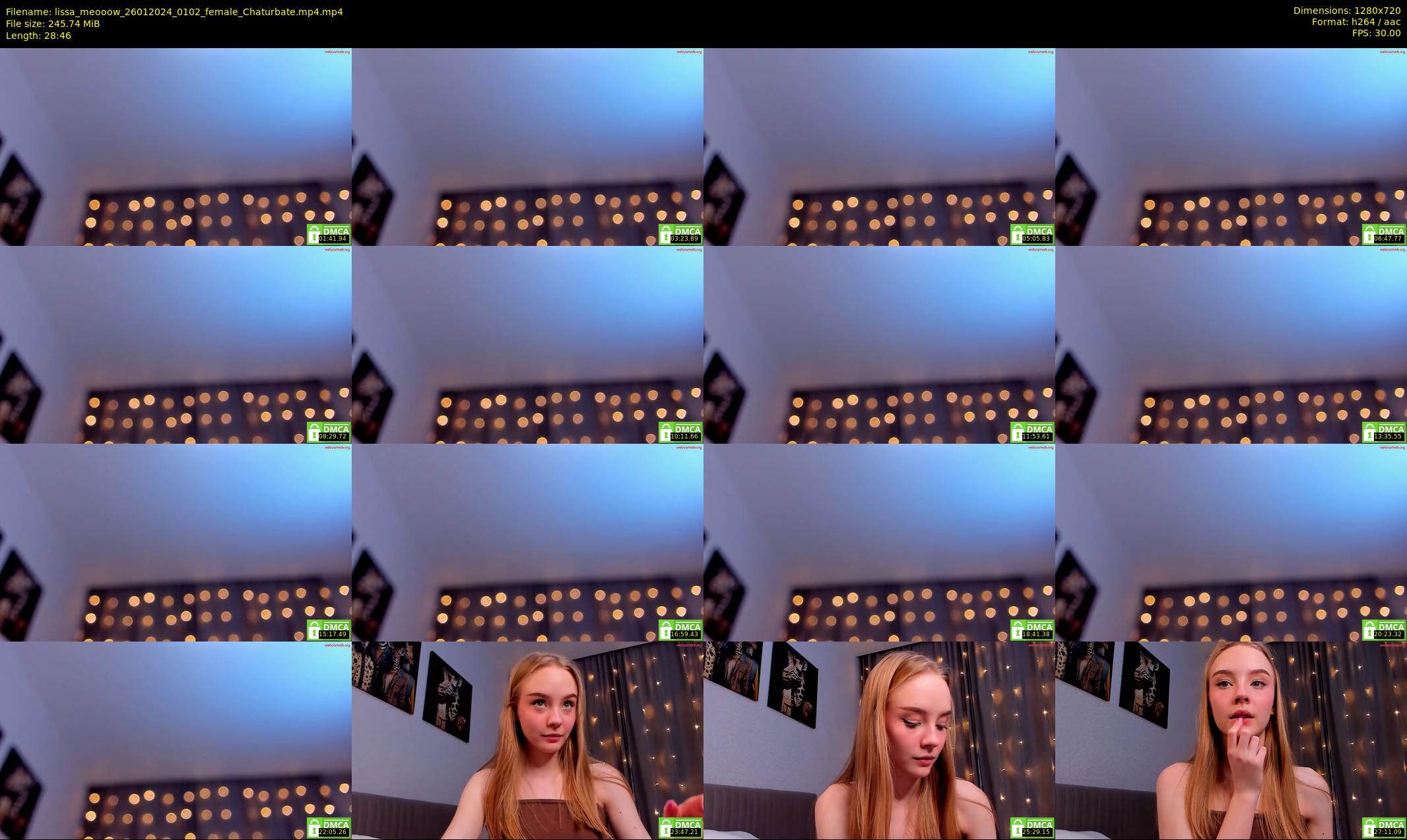 lissa_meooow — 29 minute Chaturbate female cam show recording, 720p, Jan 26, 2024