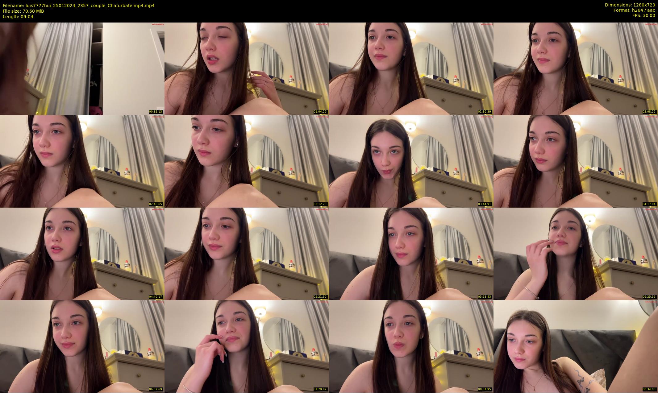 luis7777hui — 10 minute Chaturbate couple cam show recording, 720p, Jan 25, 2024