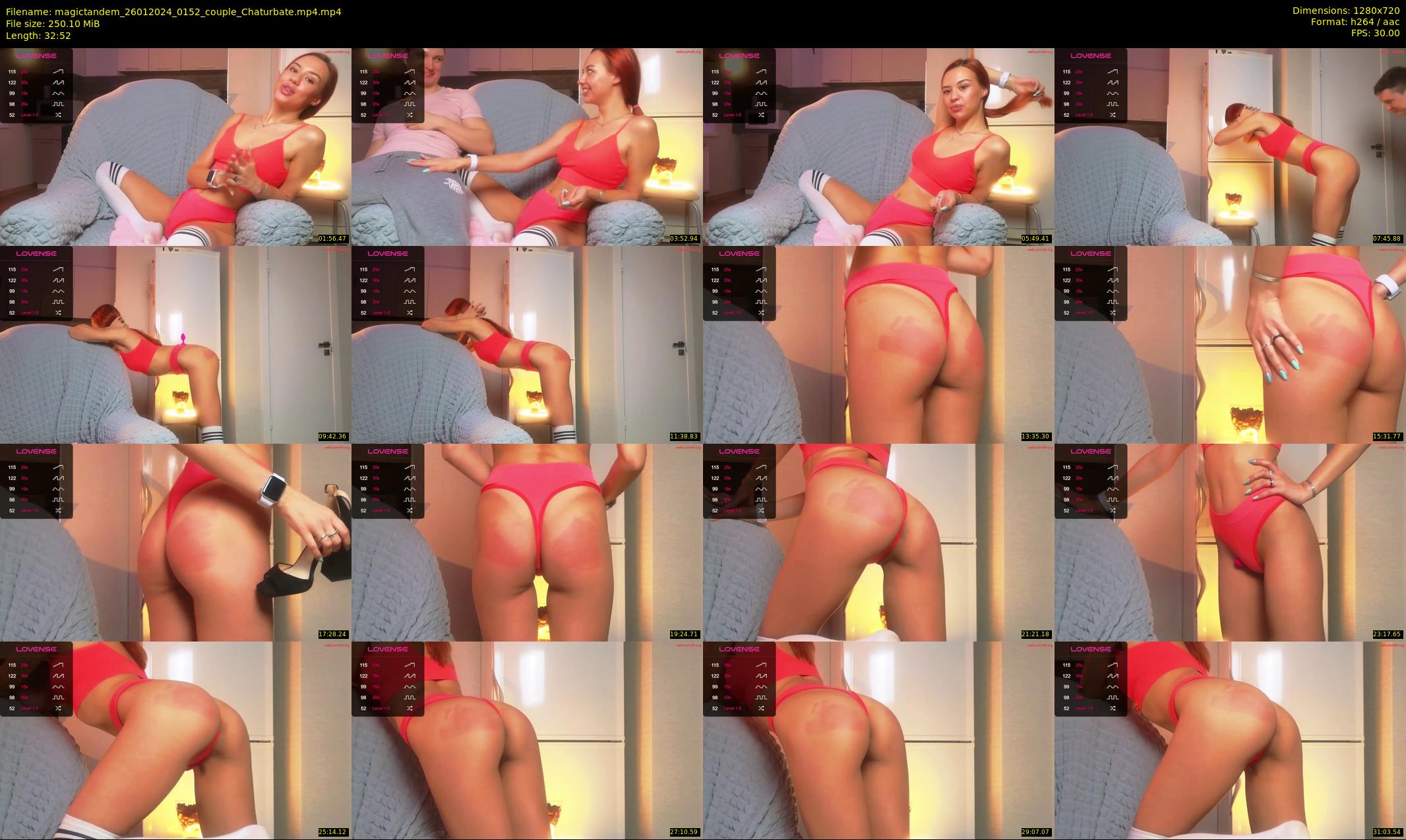magictandem — 33 minute Chaturbate couple cam show recording, 720p, Jan 26, 2024