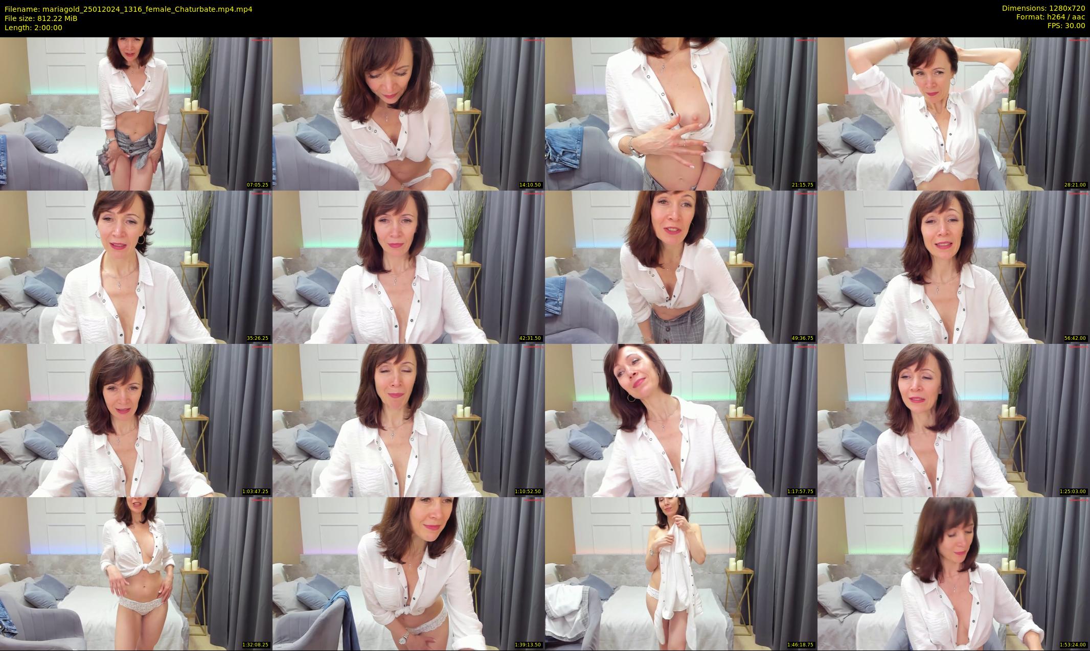 mariagold — 120 minute Chaturbate female cam show recording, 720p, Jan 25, 2024