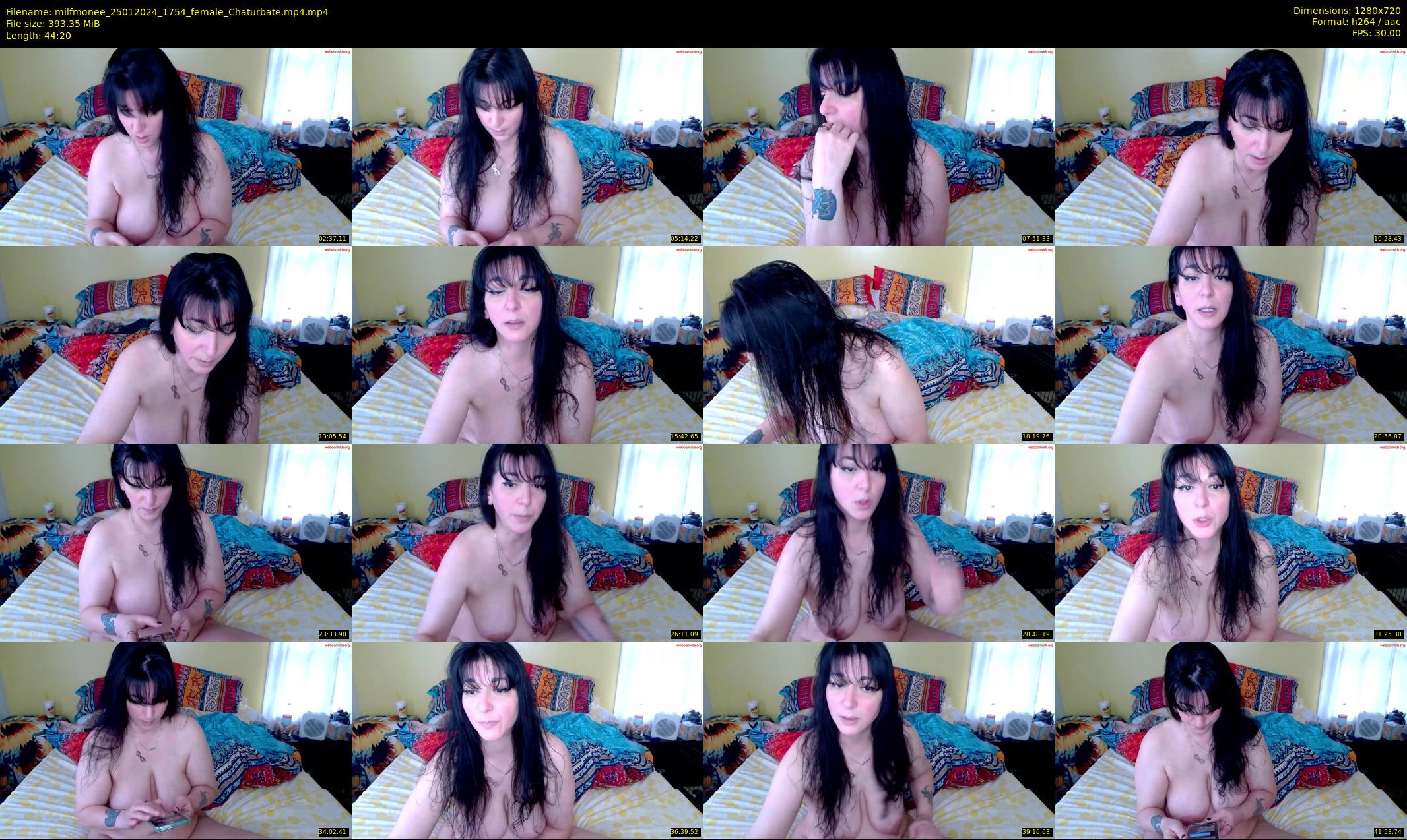 milfmonee — 45 minute Chaturbate female cam show recording, 720p, Jan 25, 2024