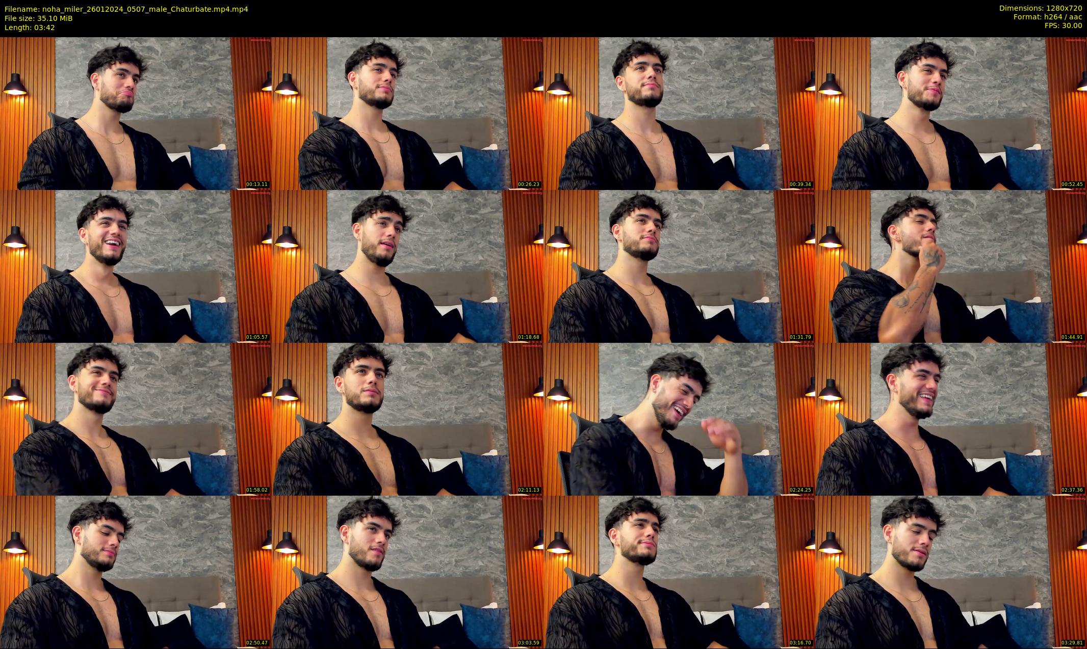 noha_miler — 4 minute Chaturbate male cam show recording, 720p, Jan 26, 2024