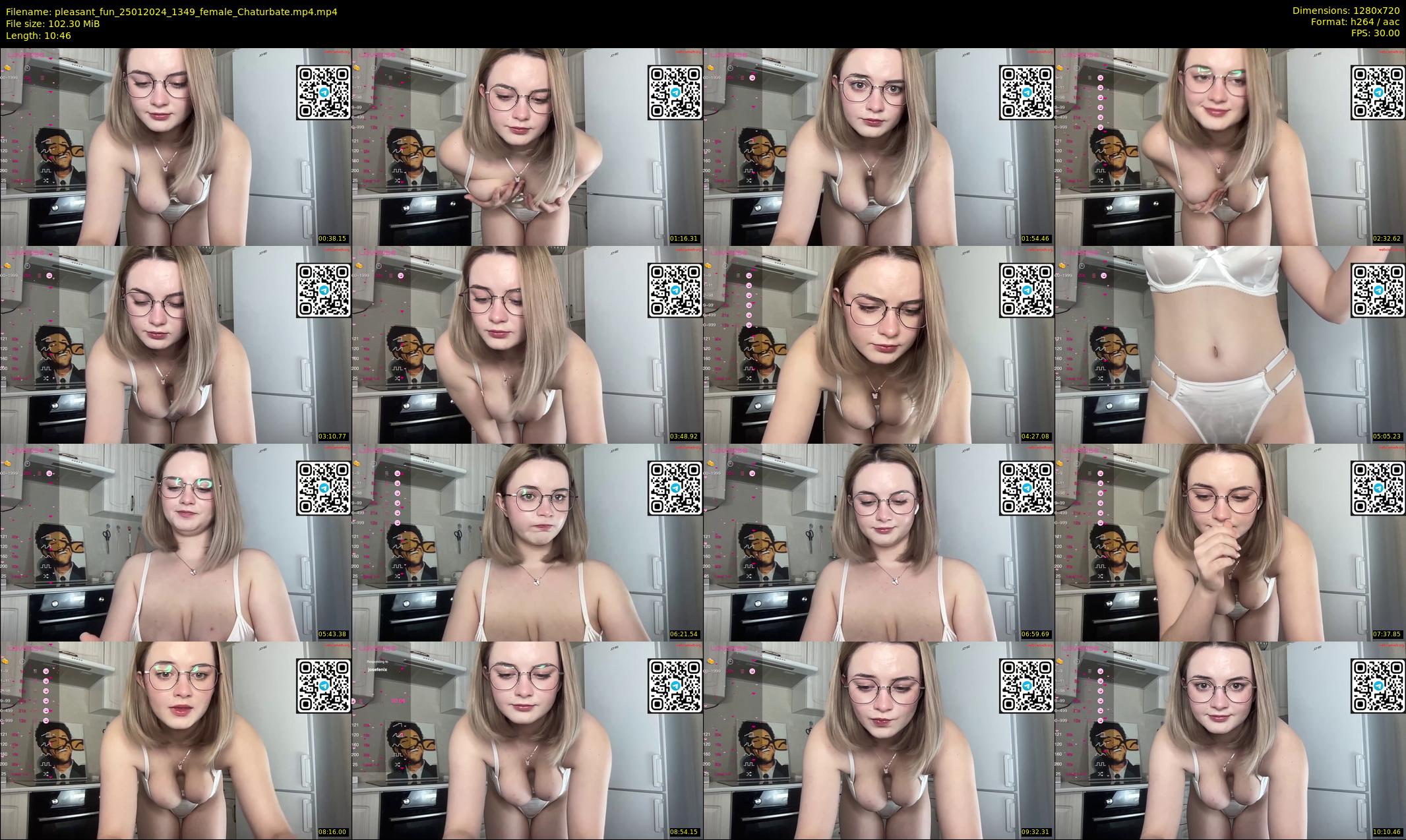 pleasant_fun — 11 minute Chaturbate female cam show recording, 720p, Jan 25, 2024