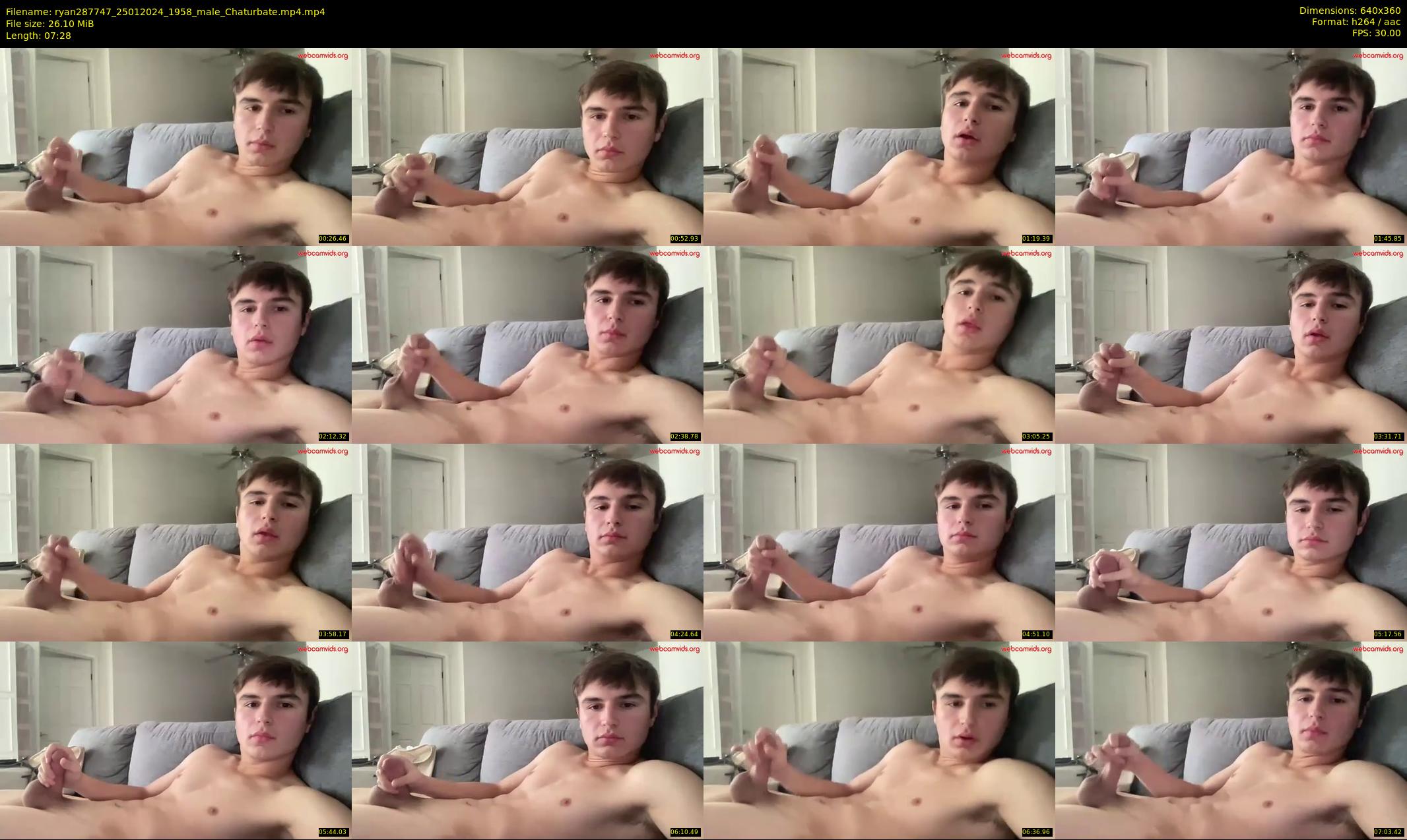 ryan287747 — 8 minute Chaturbate male cam show recording, 360p, Jan 25, 2024