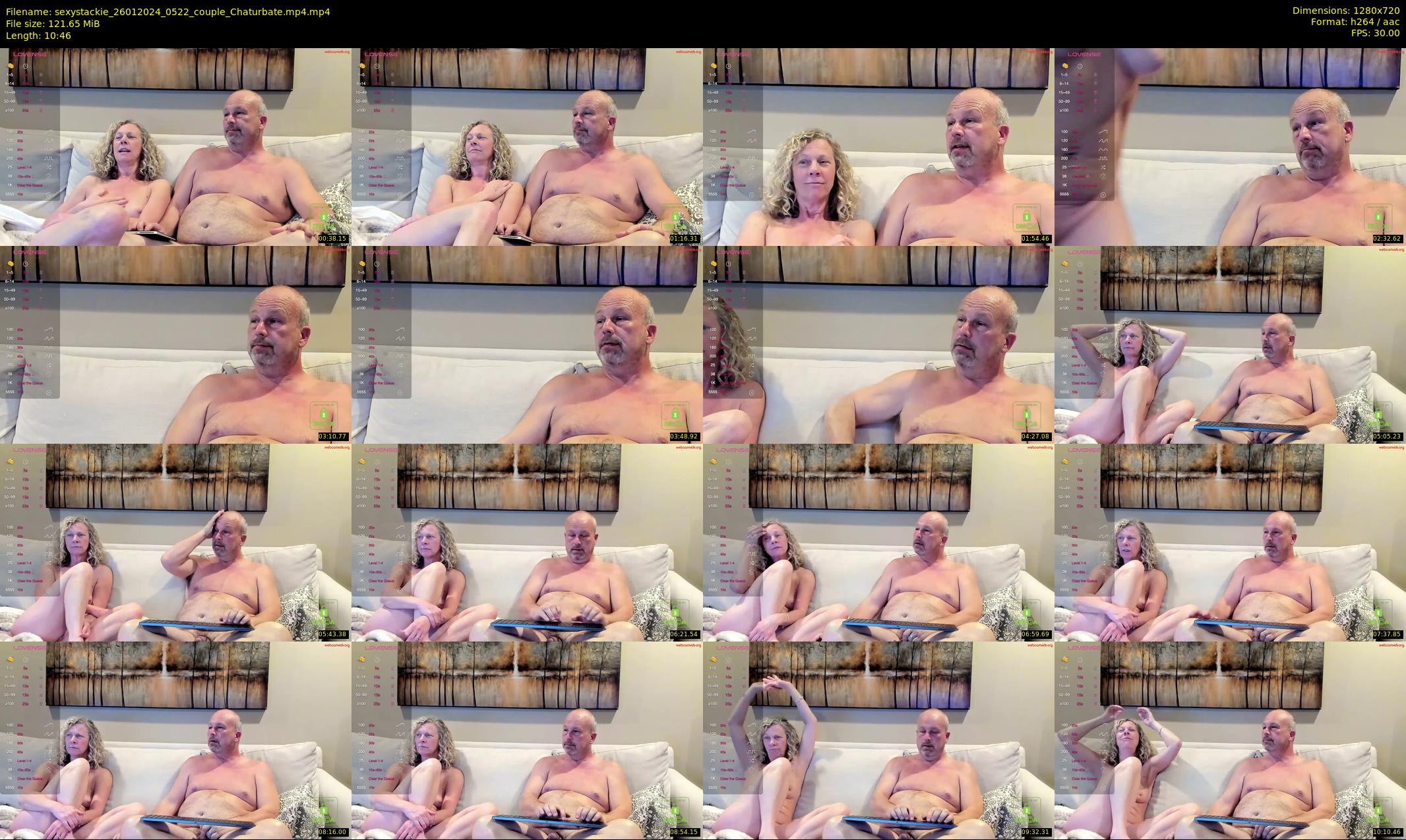 sexystackie — 11 minute Chaturbate couple cam show recording, 720p, Jan 26, 2024