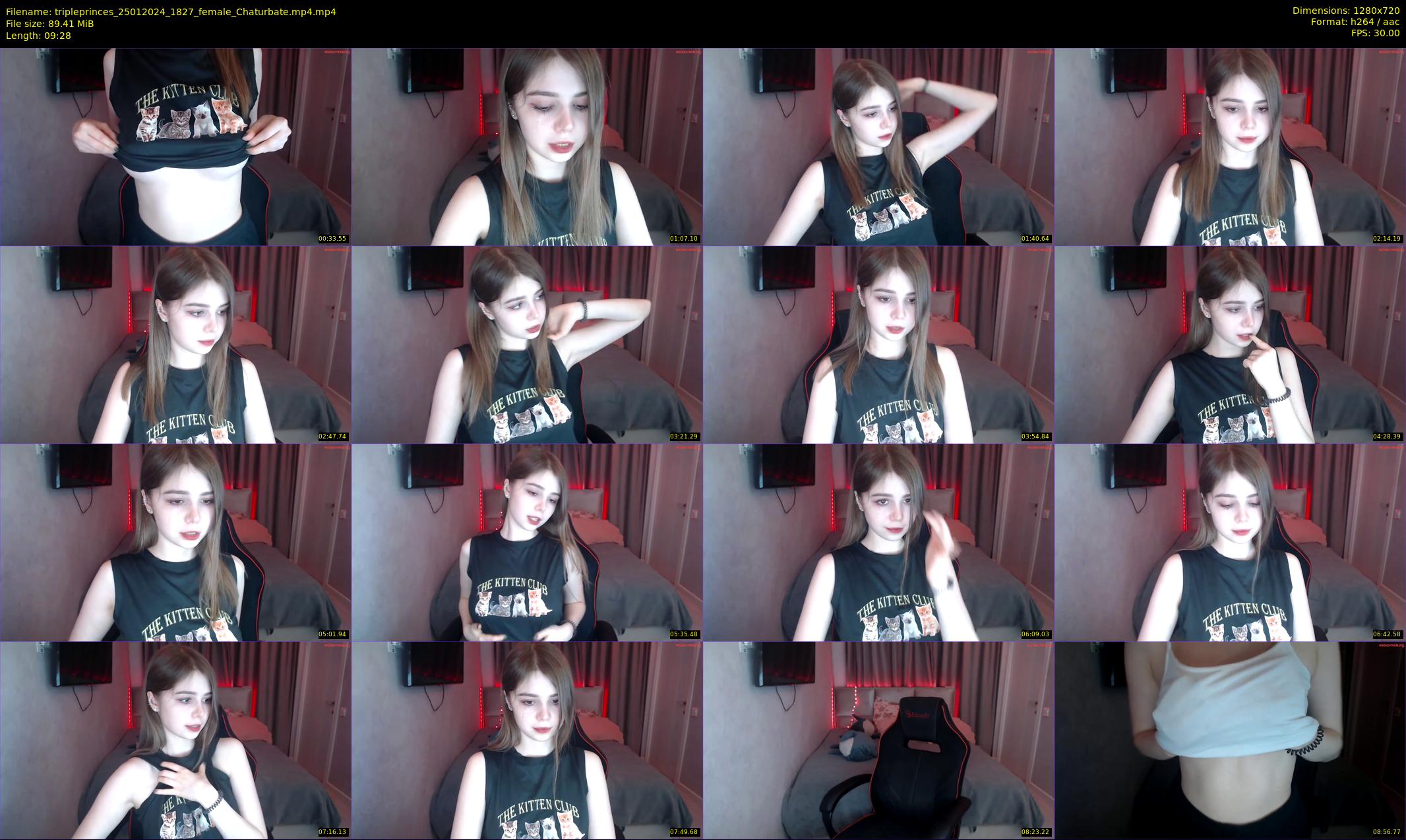 tripleprinces — 10 minute Chaturbate female cam show recording, 720p, Jan 25, 2024