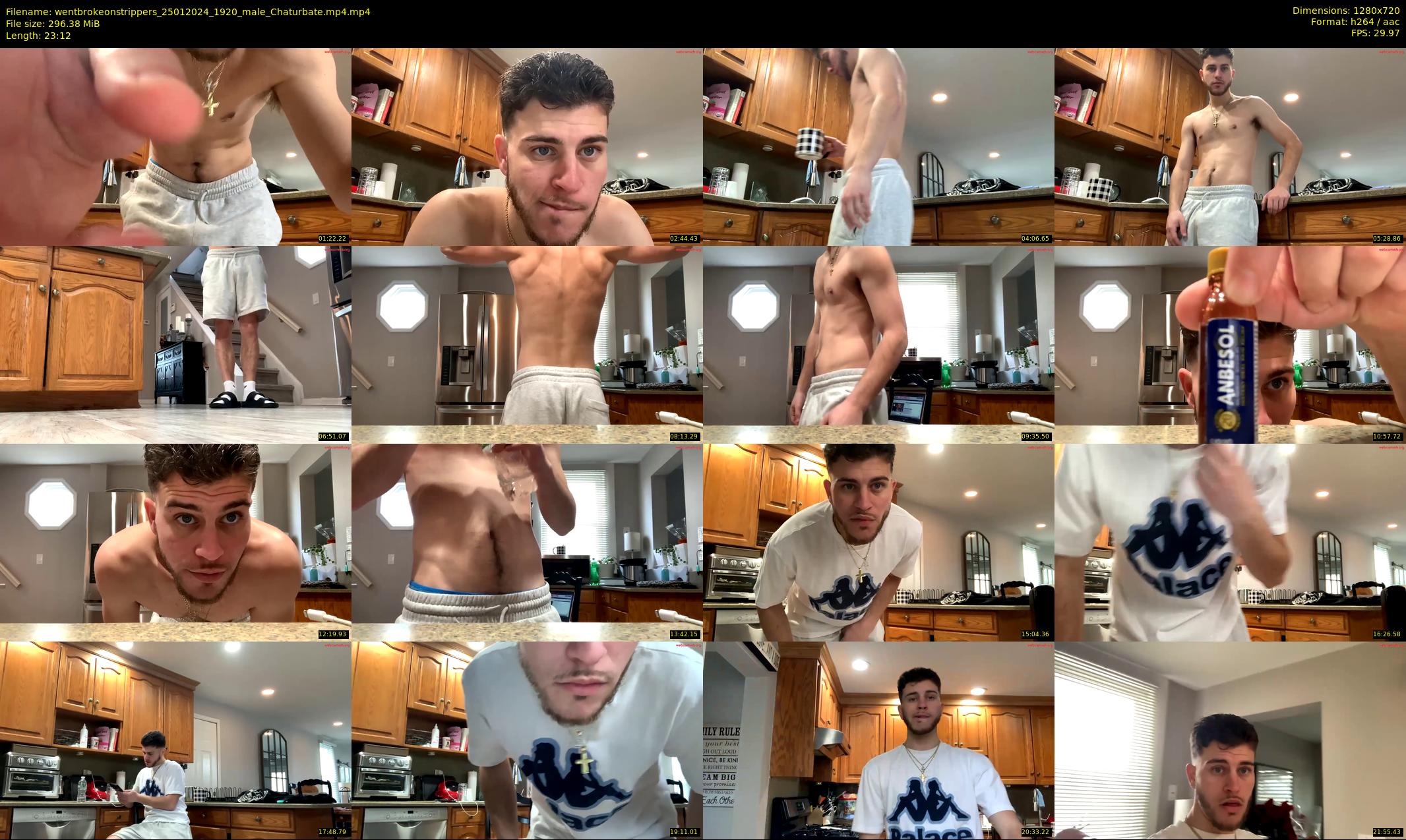 wentbrokeonstrippers — 24 minute Chaturbate male cam show recording, 720p, Jan 25, 2024