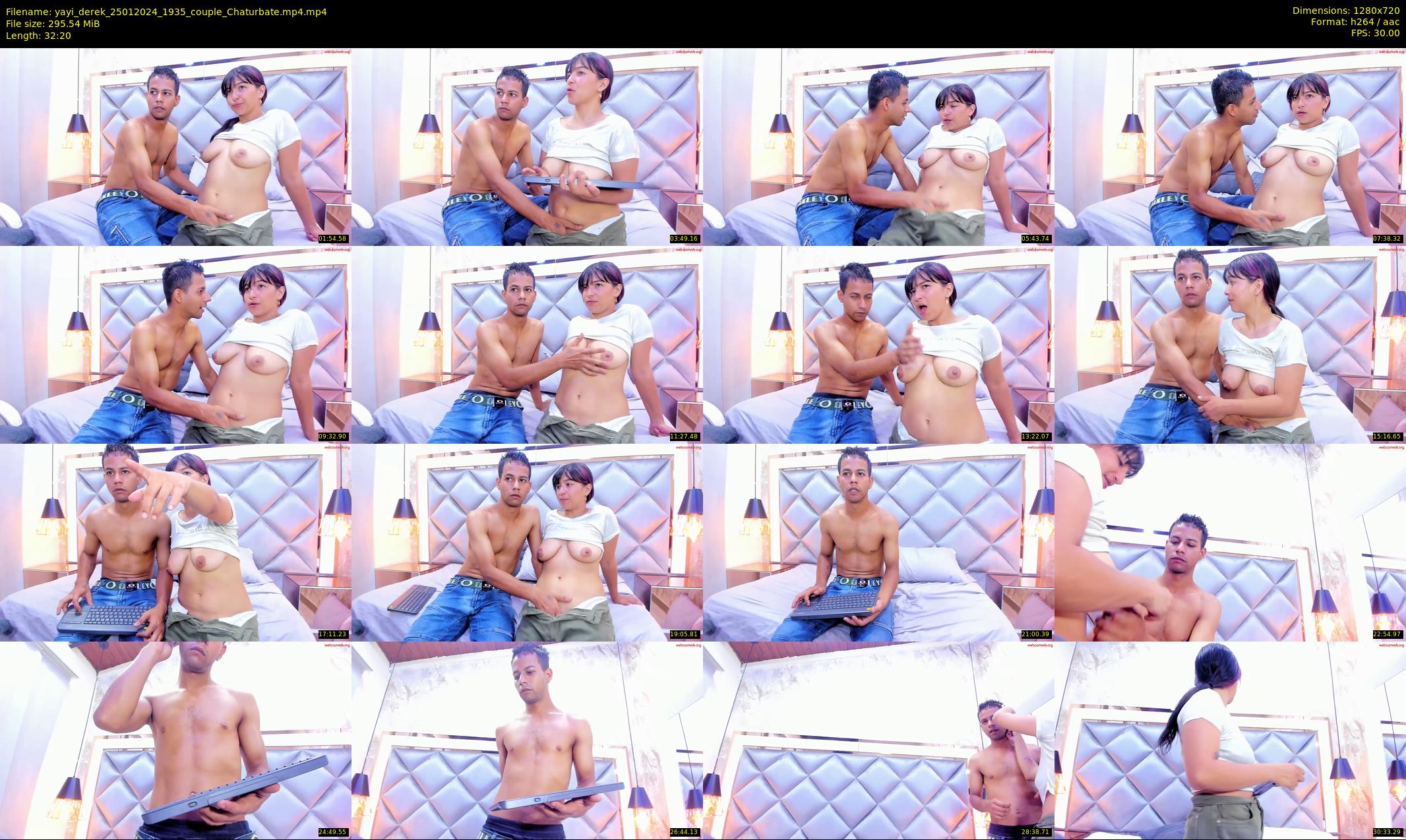 yayi_derek — 33 minute Chaturbate couple cam show recording, 720p, Jan 25, 2024