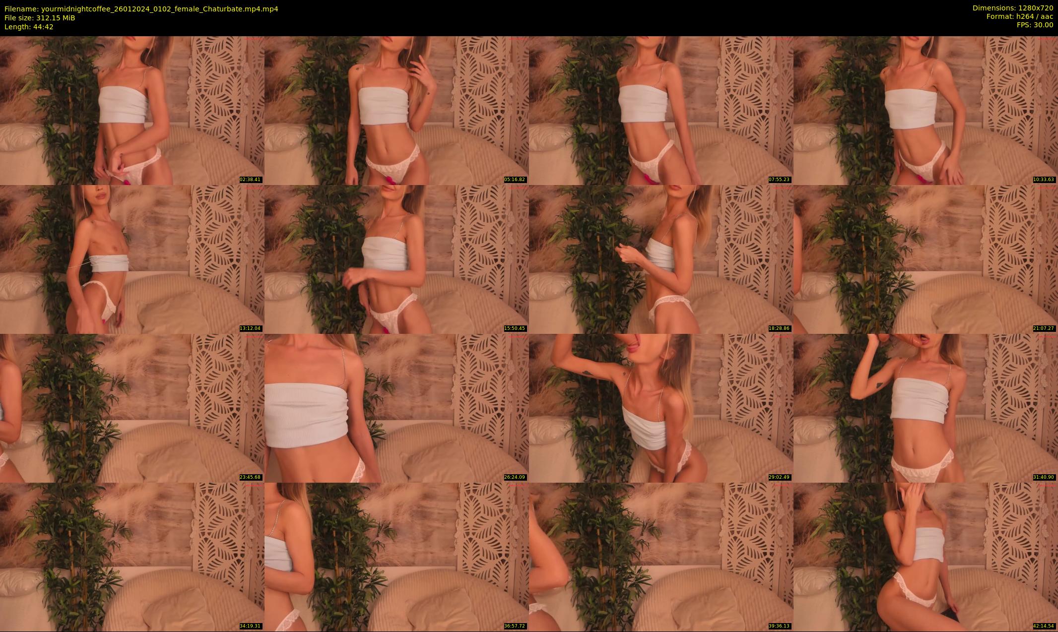 yourmidnightcoffee — 45 minute Chaturbate female cam show recording, 720p, Jan 26, 2024