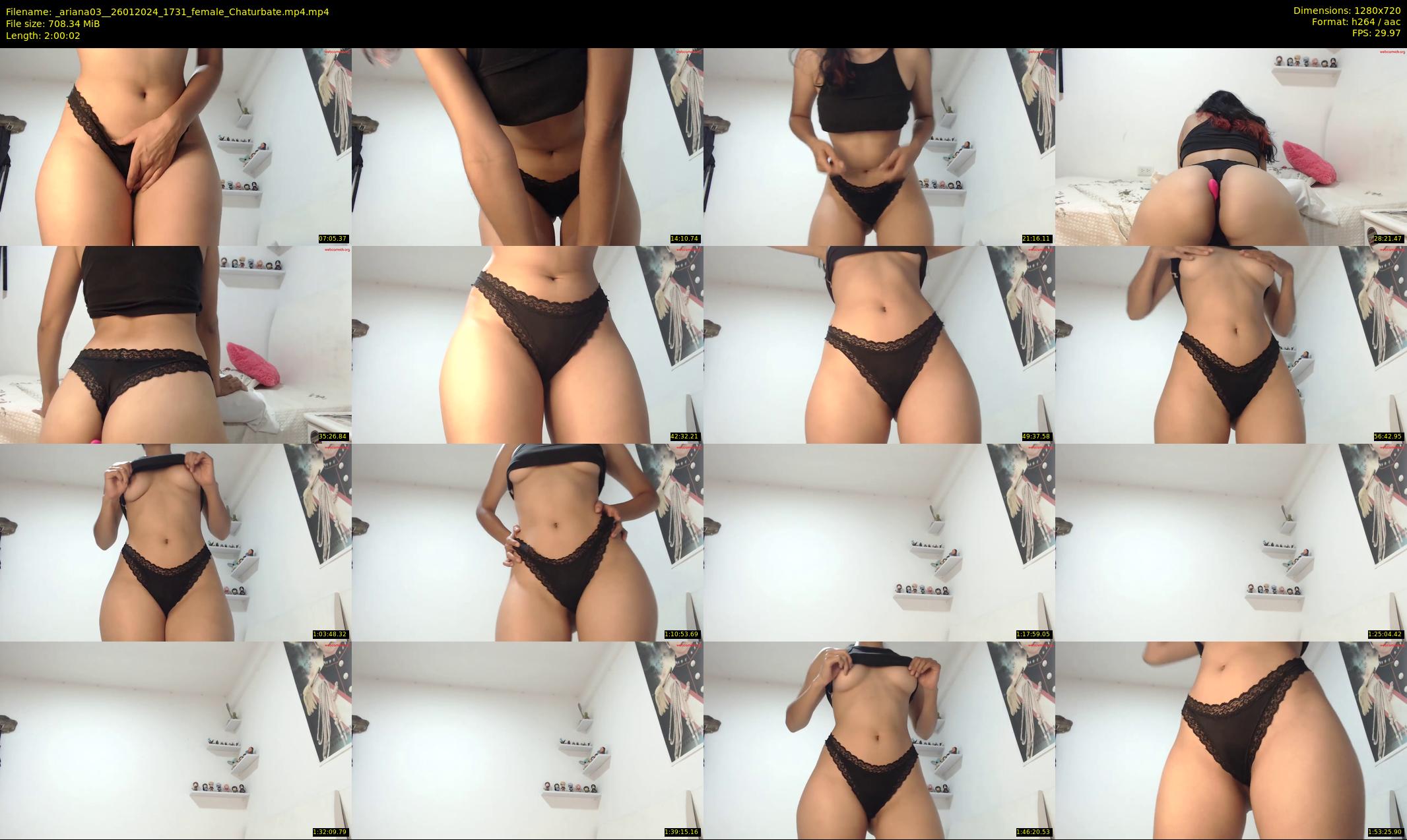 _ariana03_ — 121 minute Chaturbate female cam show recording, 720p, Jan 26, 2024