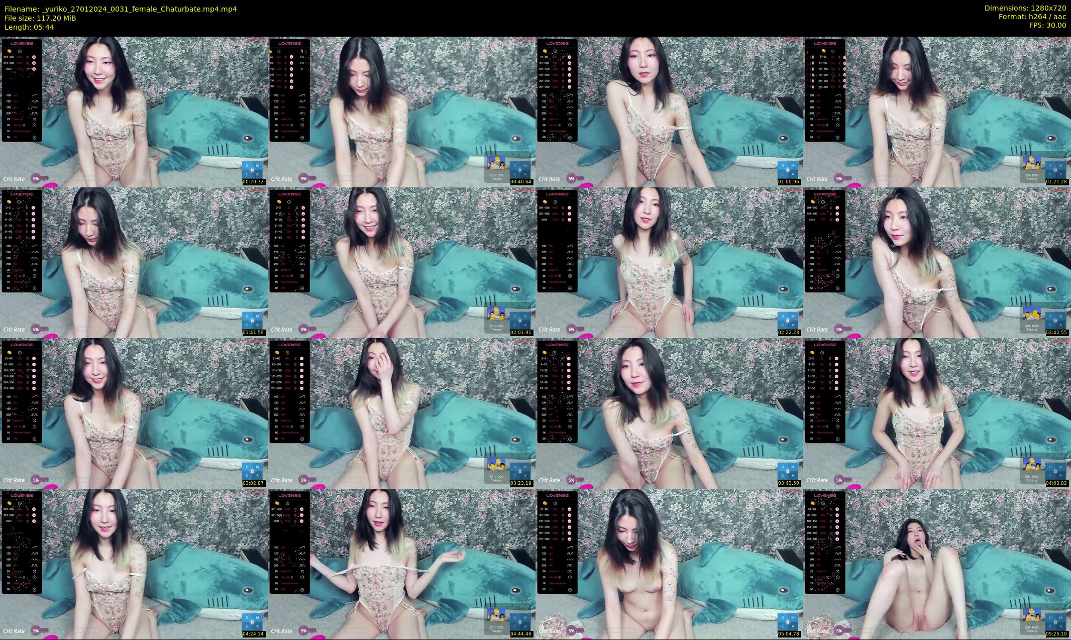 _yuriko — 6 minute Chaturbate female cam show recording, 720p, Jan 27, 2024