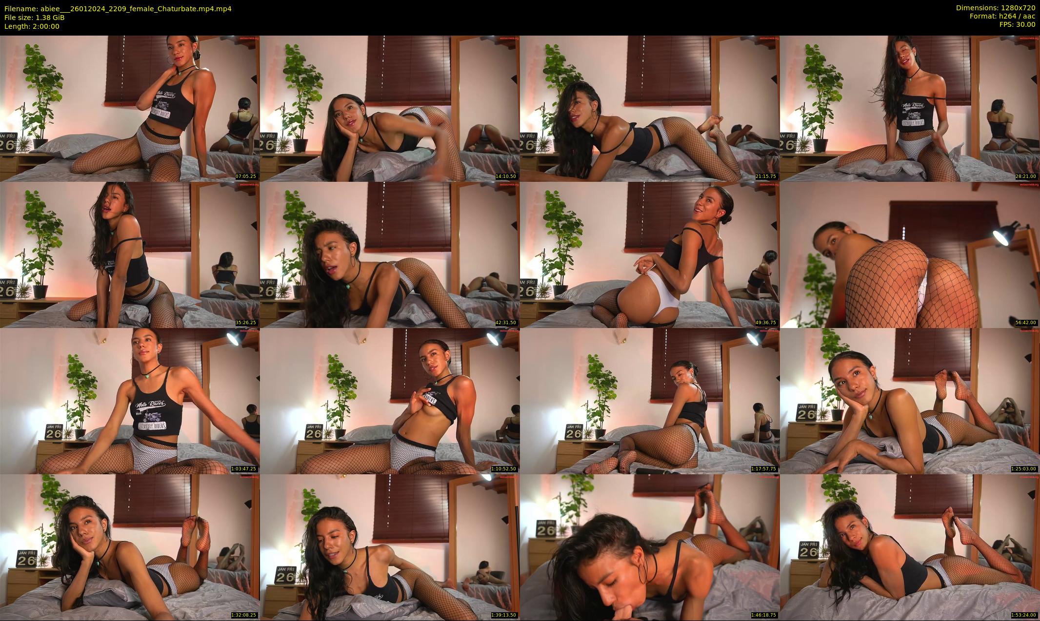 abiee__ — 120 minute Chaturbate female cam show recording, 720p, Jan 26, 2024