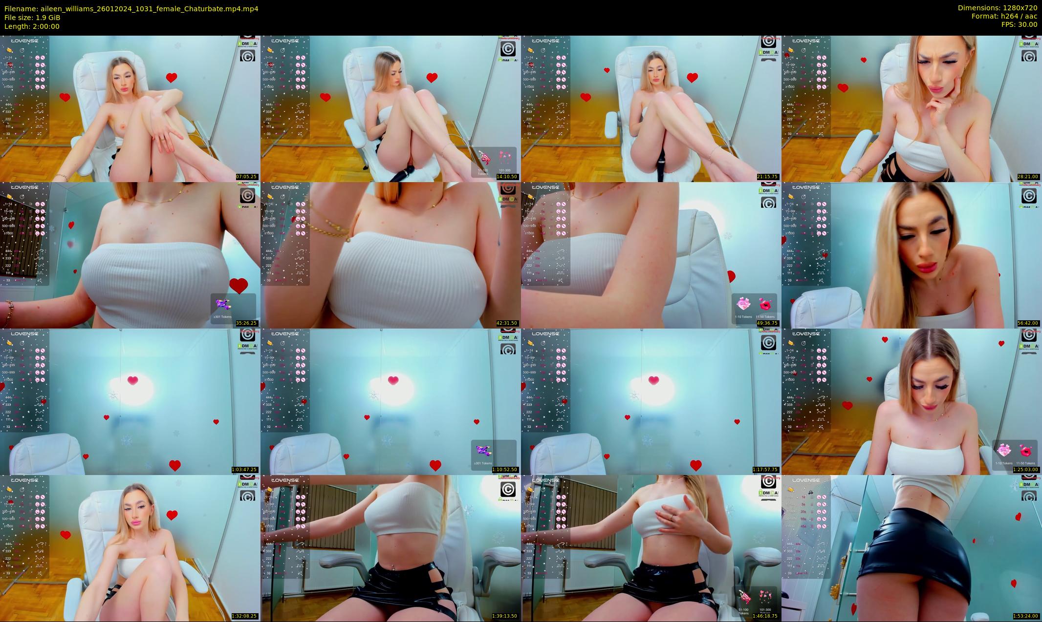 aileen_williams — 120 minute Chaturbate female cam show recording, 720p, Jan 26, 2024