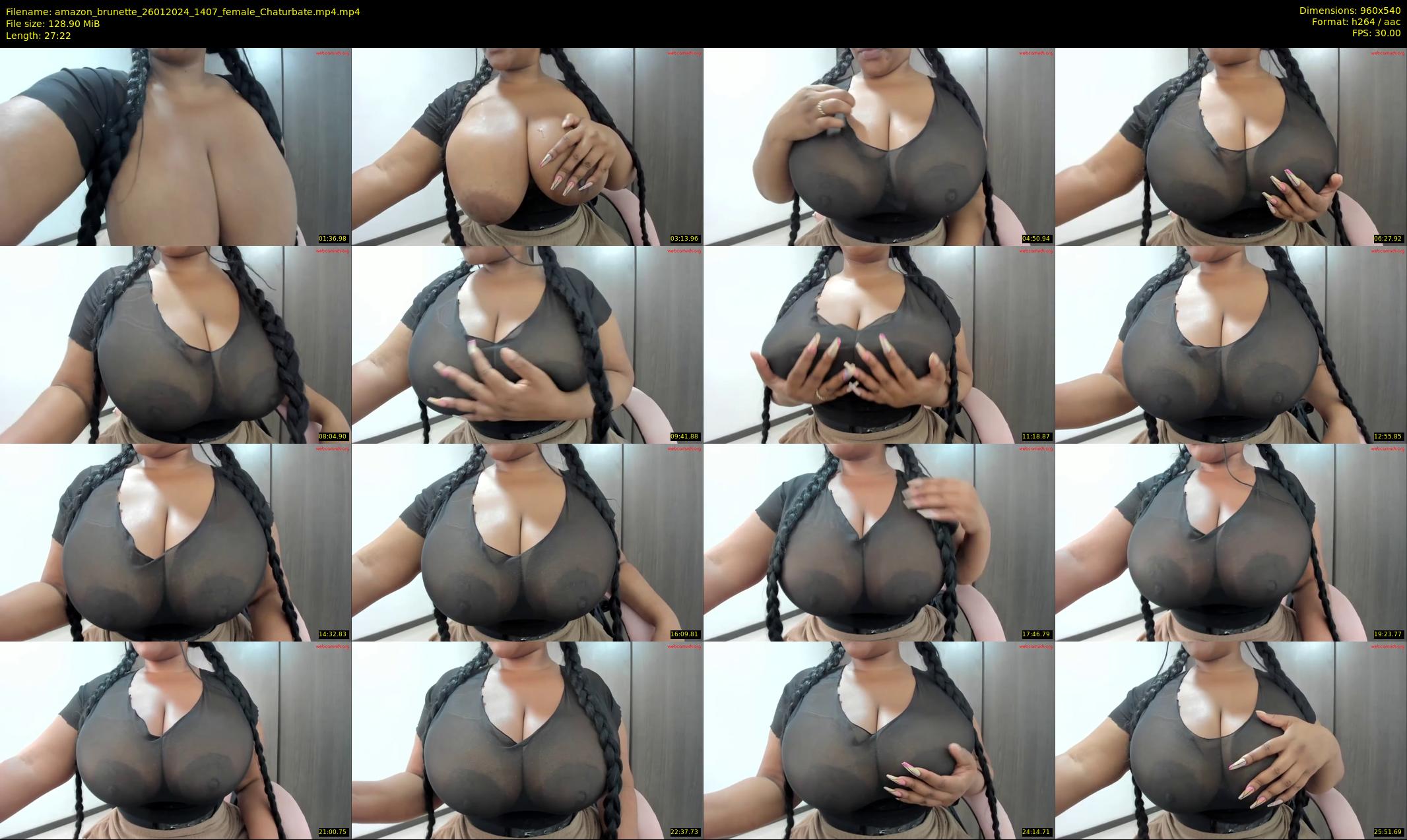 amazon_brunette — 28 minute Chaturbate female cam show recording, 480p, Jan 26, 2024