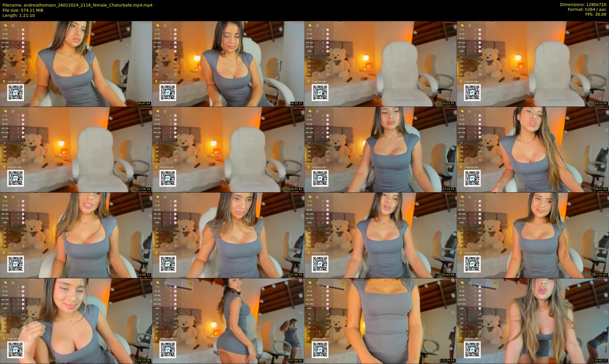 andreathomson — 82 minute Chaturbate female cam show recording, 720p, Jan 26, 2024