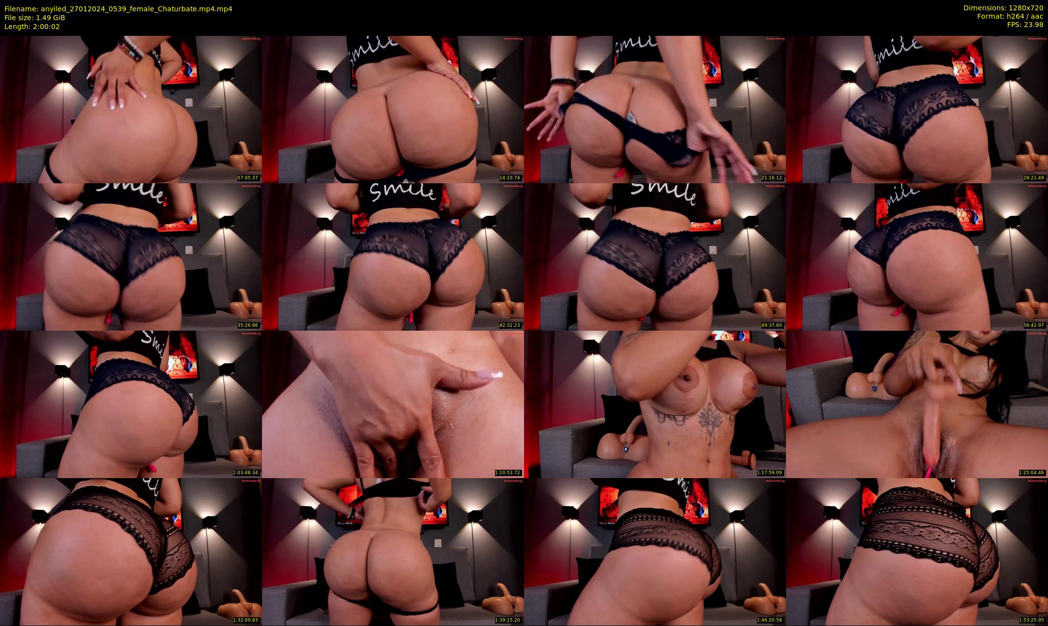 anyiled — 121 minute Chaturbate female cam show recording, 720p, Jan 27, 2024