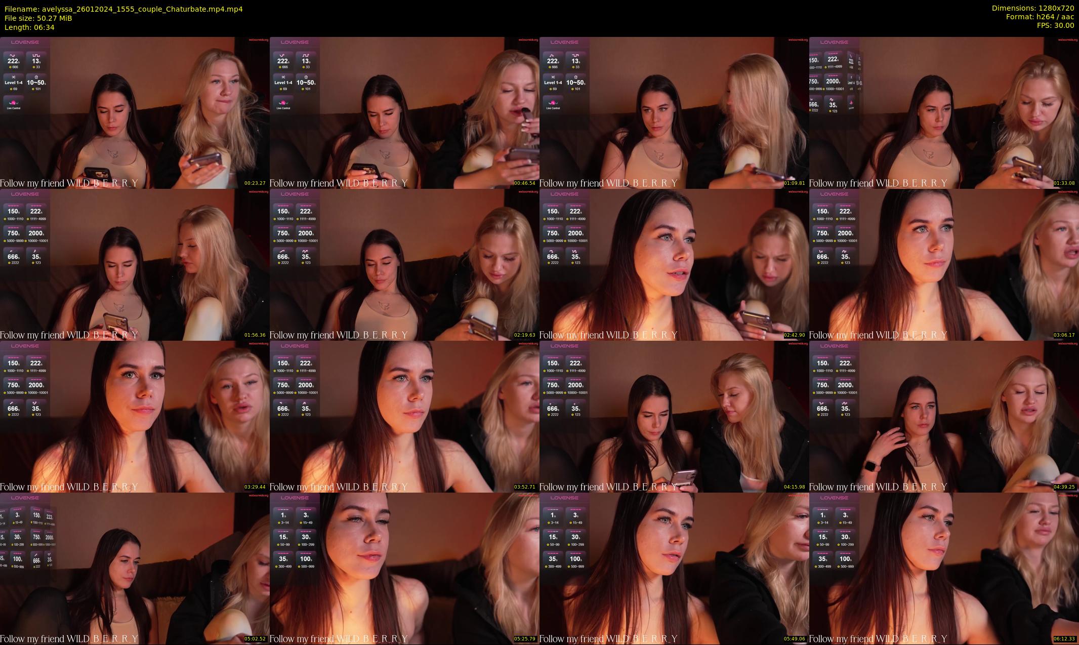 avelyssa — 7 minute Chaturbate female cam show recording, 720p, Jan 26, 2024
