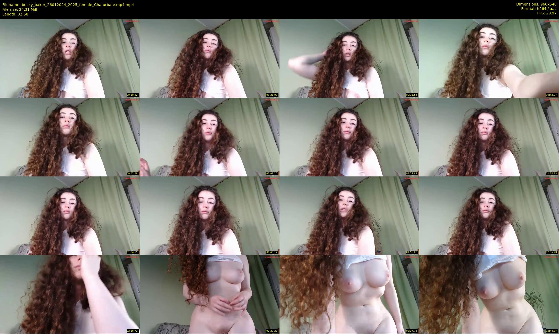 becky_baker — 3 minute Chaturbate female cam show recording, 480p, Jan 26, 2024