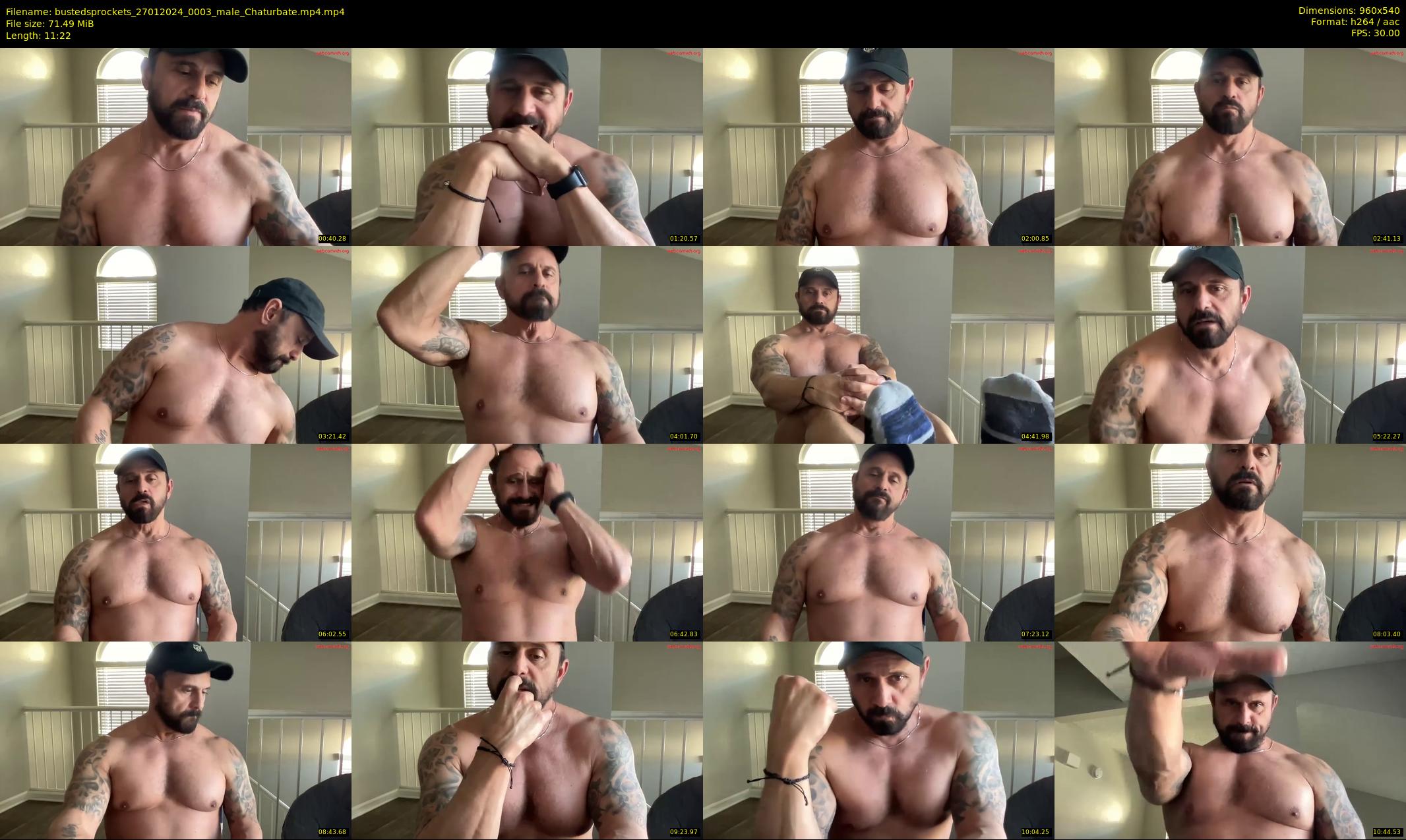 bustedsprockets — 12 minute Chaturbate male cam show recording, 480p, Jan 27, 2024