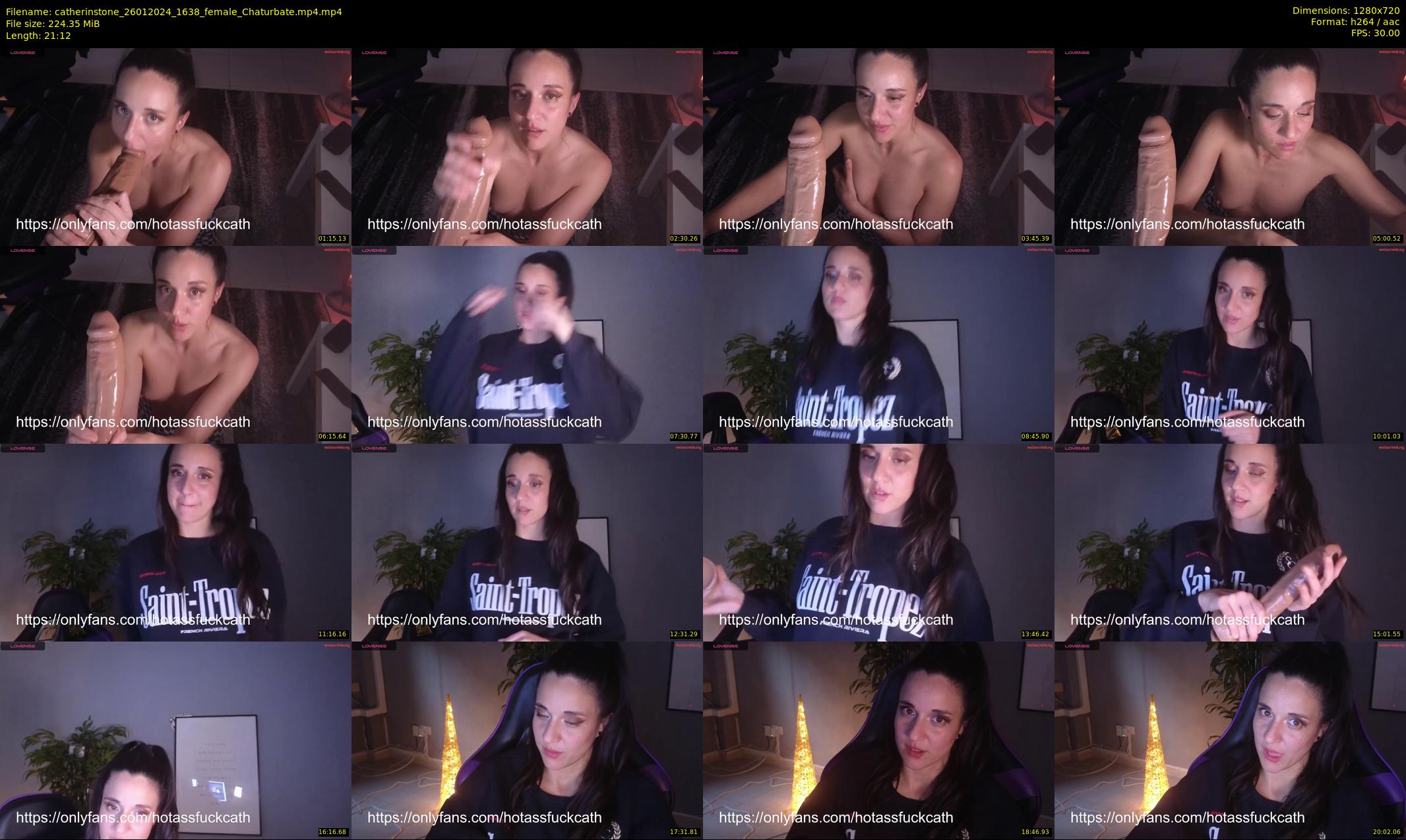 catherinstone — 22 minute Chaturbate female cam show recording, 720p, Jan 26, 2024