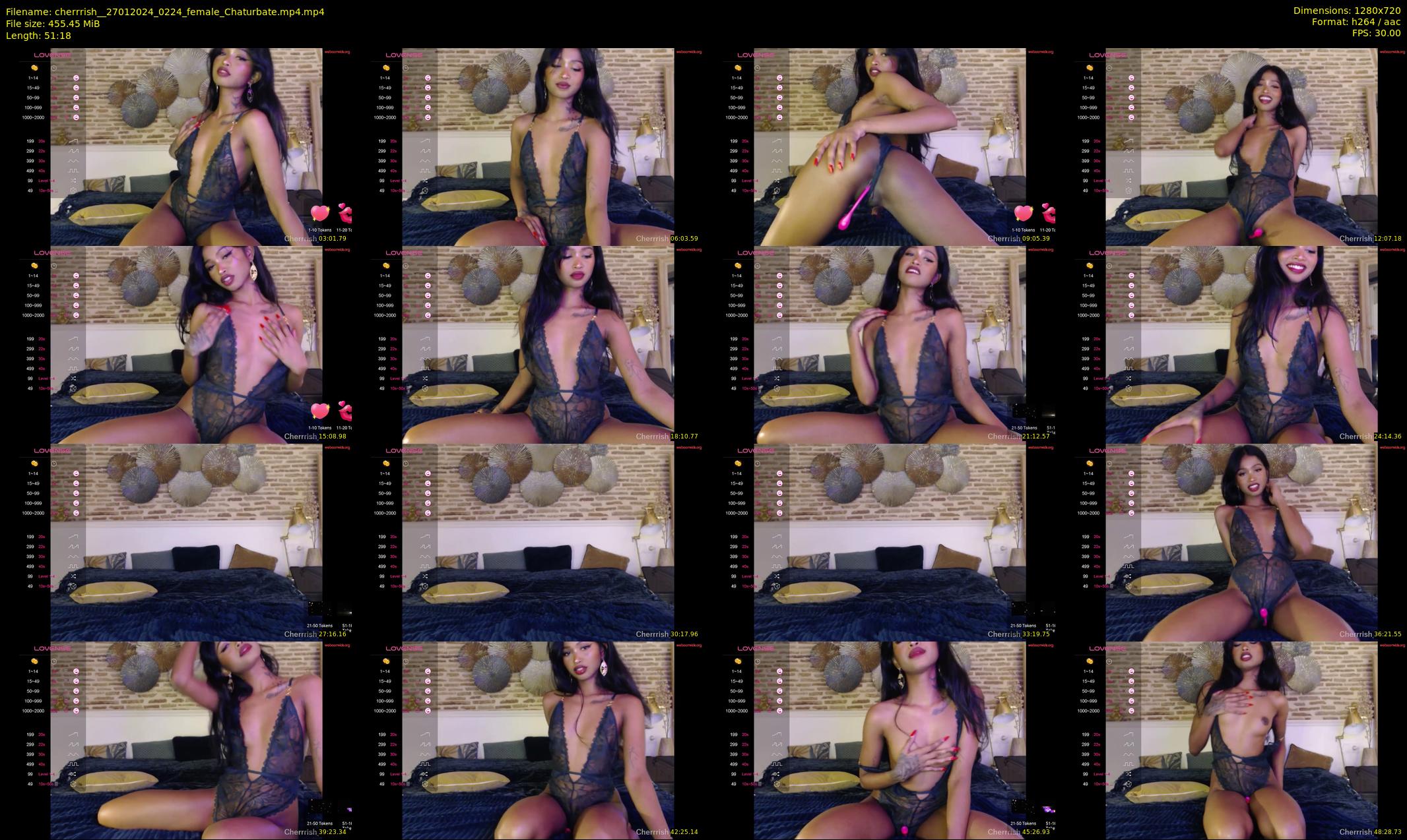 cherrrish_ — 52 minute Chaturbate female cam show recording, 720p, Jan 27, 2024