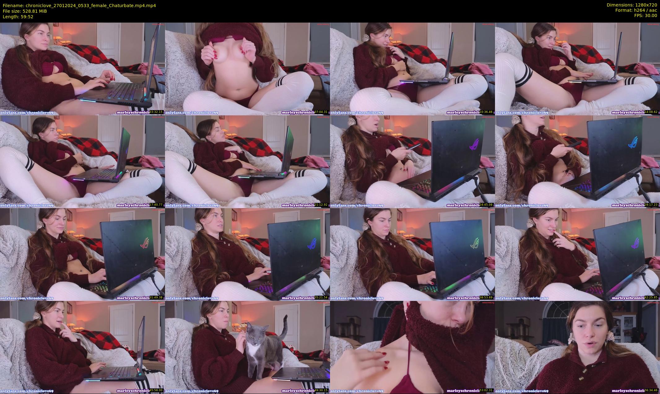 chroniclove — 60 minute Chaturbate female cam show recording, 720p, Jan 27, 2024