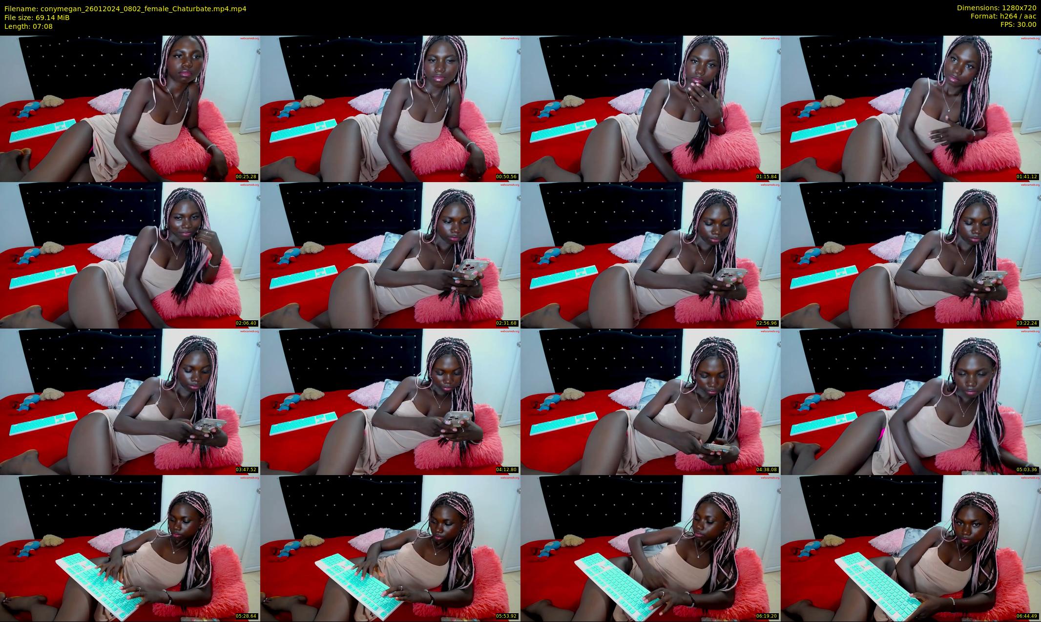 conymegan — 8 minute Chaturbate female cam show recording, 720p, Jan 26, 2024
