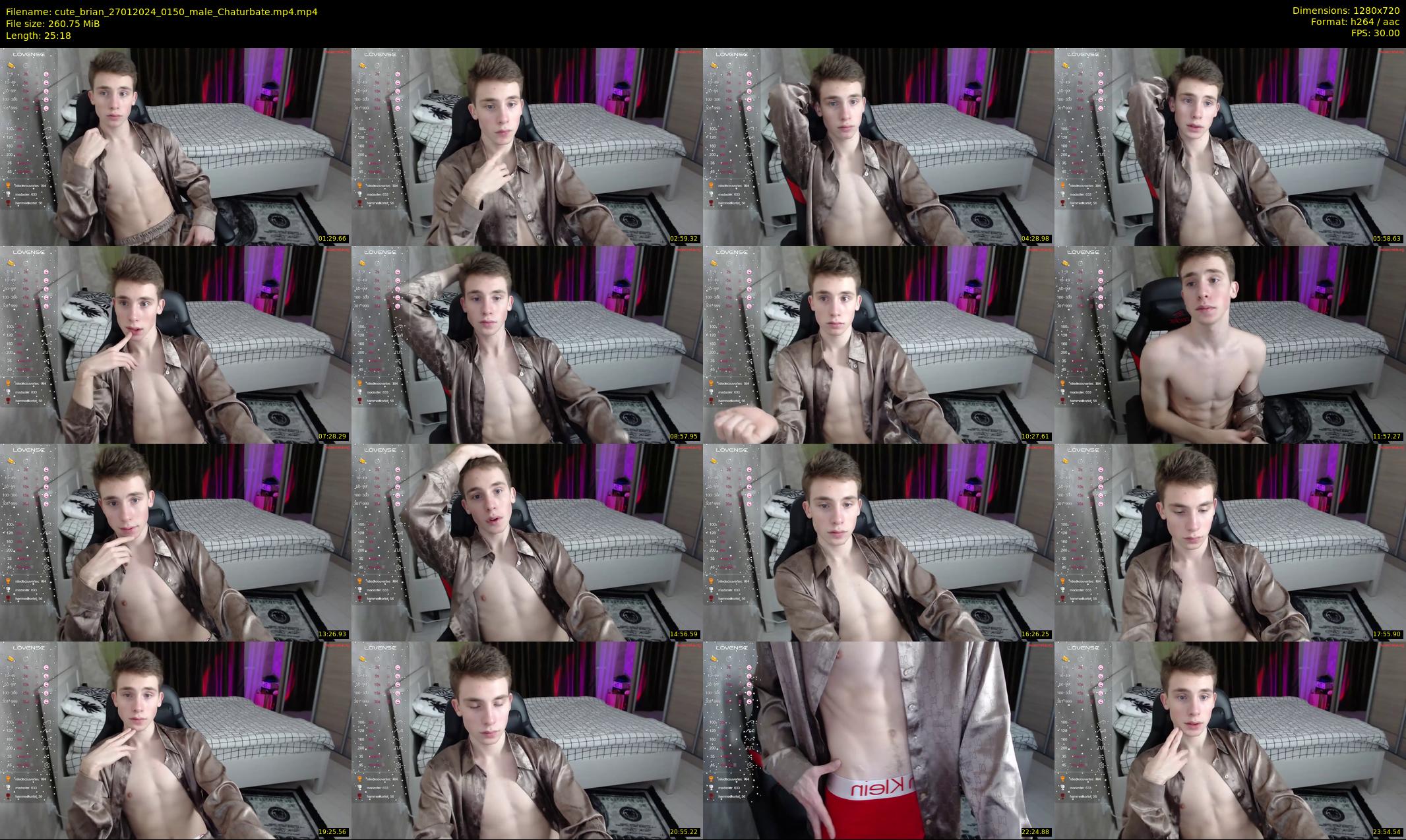 cute_brian — 26 minute Chaturbate male cam show recording, 720p, Jan 27, 2024