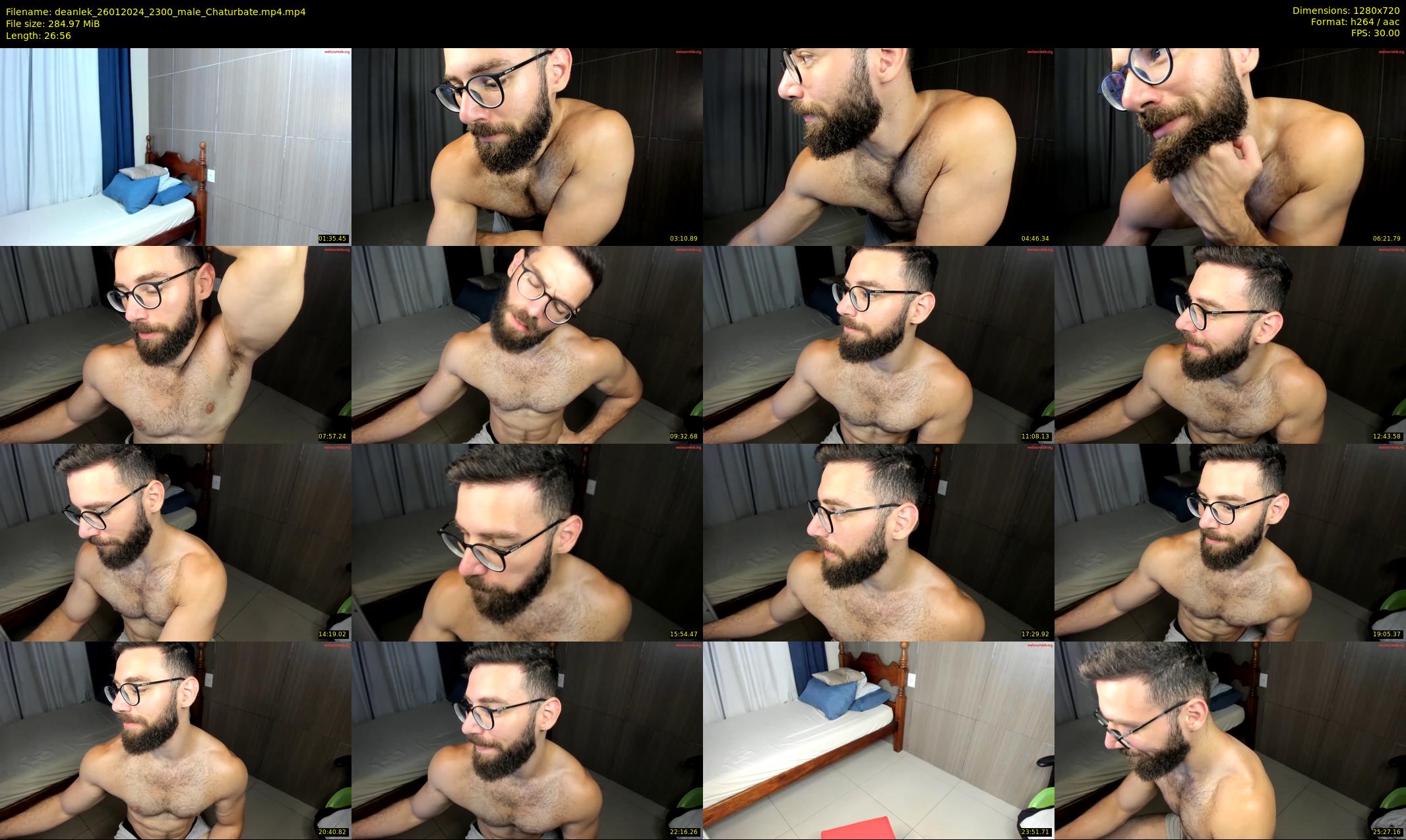 deanlek — 27 minute Chaturbate male cam show recording, 720p, Jan 26, 2024