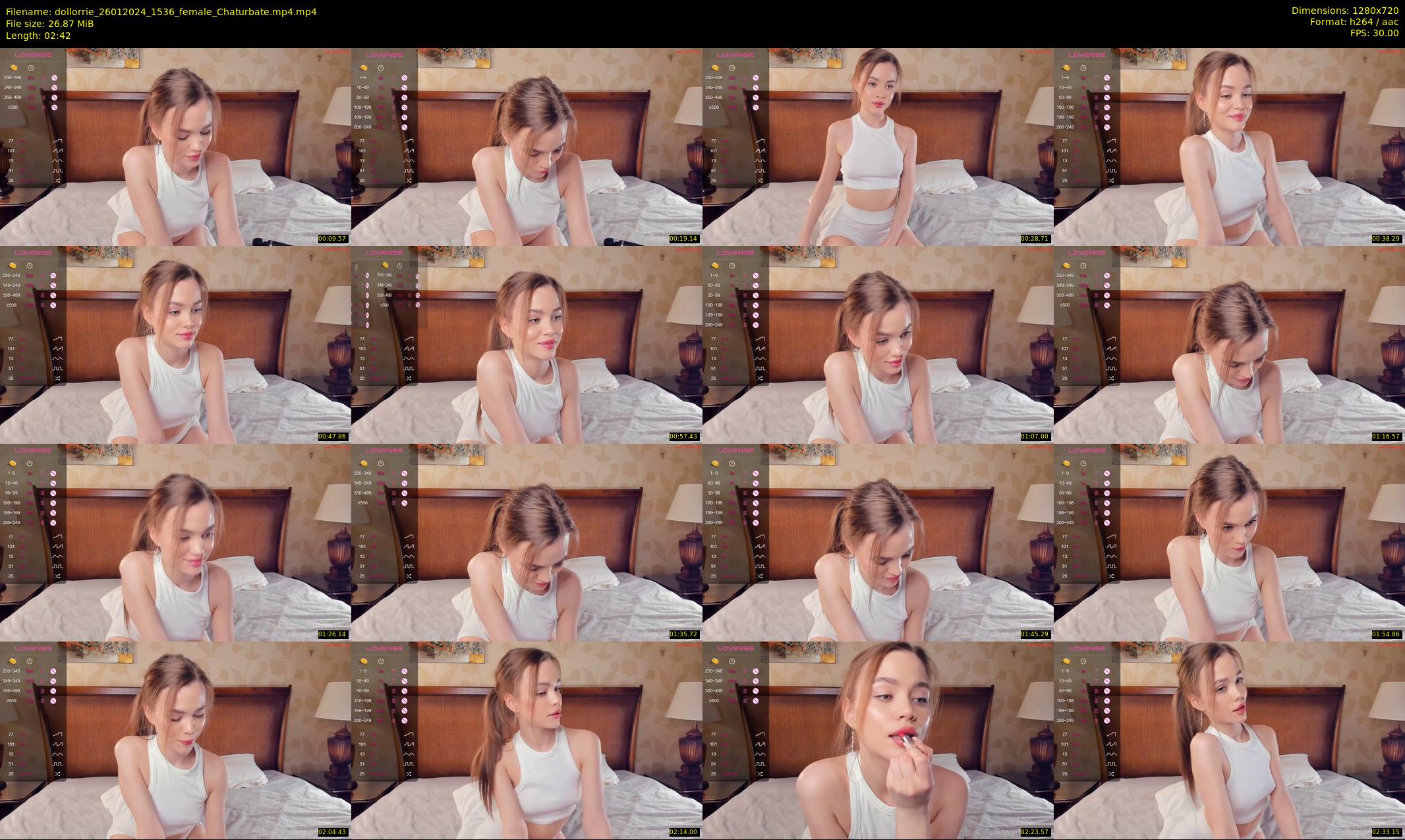 dollorrie — 3 minute Chaturbate couple cam show recording, 720p, Jan 26, 2024
