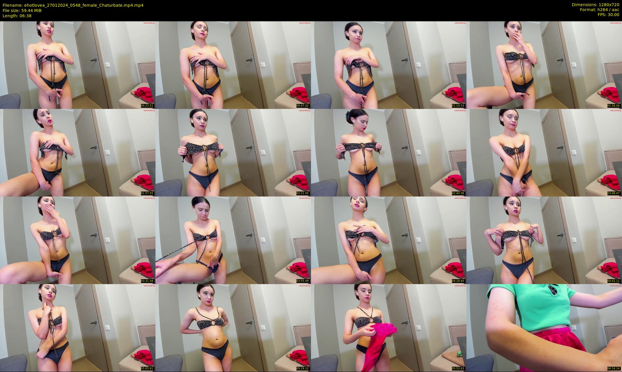 ehotlovea — 7 minute Chaturbate female cam show recording, 720p, Jan 27, 2024