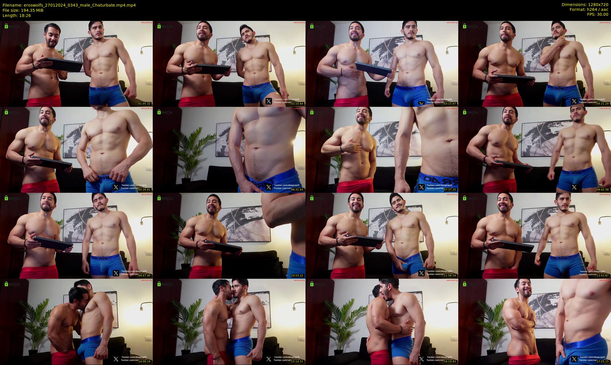 eroswolfs — 19 minute Chaturbate male cam show recording, 720p, Jan 27, 2024