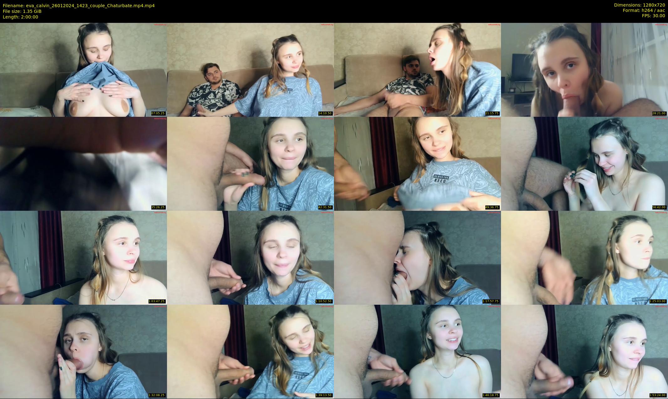 eva_calvin — 120 minute Chaturbate couple cam show recording, 720p, Jan 26, 2024