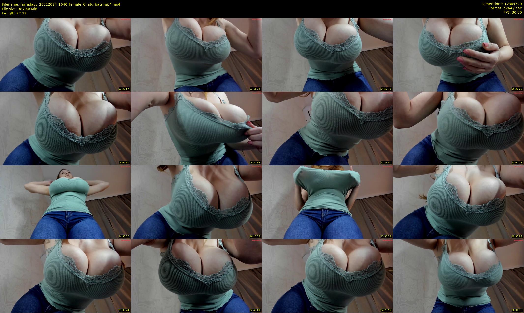 farradayy — 28 minute Chaturbate female cam show recording, 720p, Jan 26, 2024