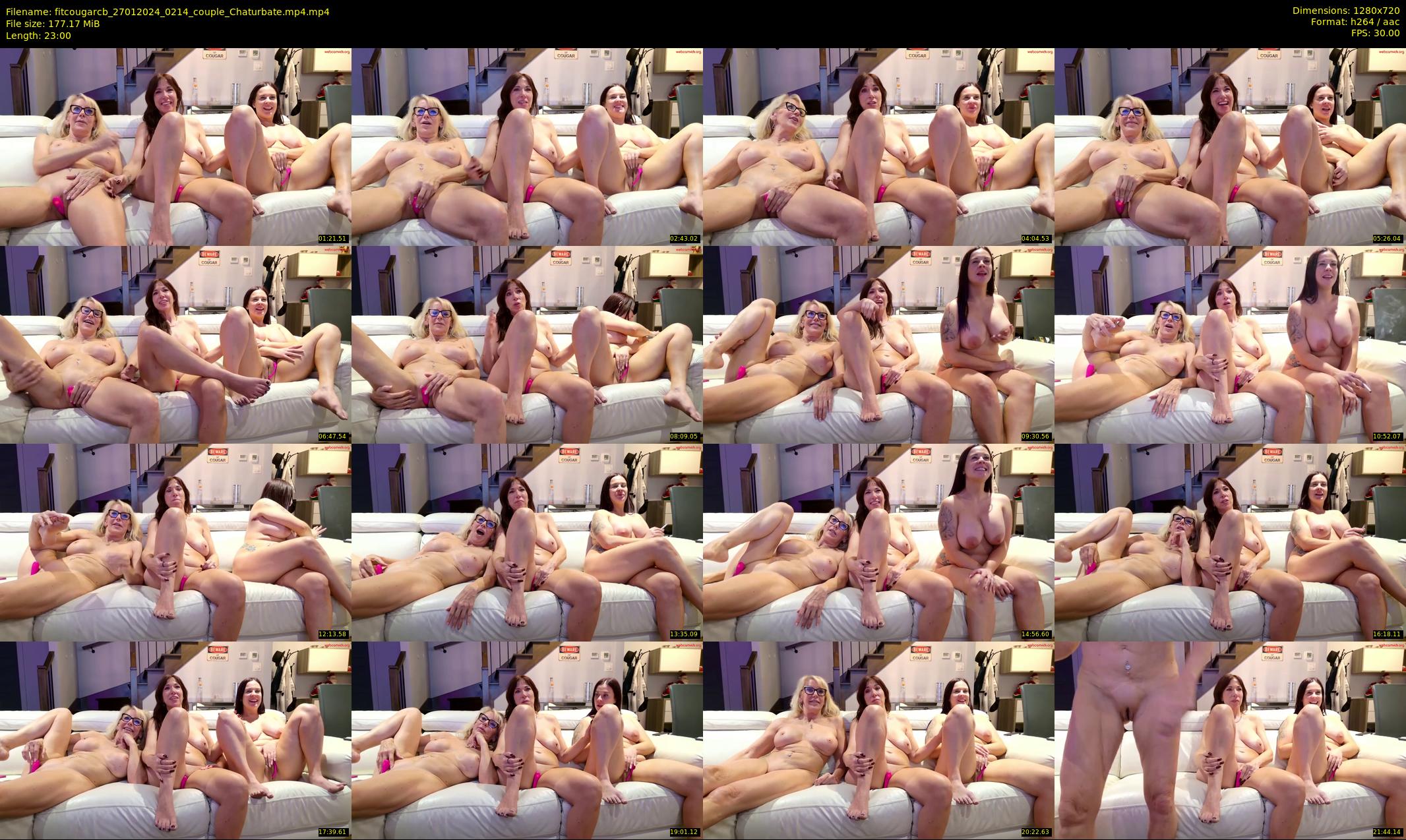 fitcougarcb — 23 minute Chaturbate female cam show recording, 720p, Jan 27, 2024
