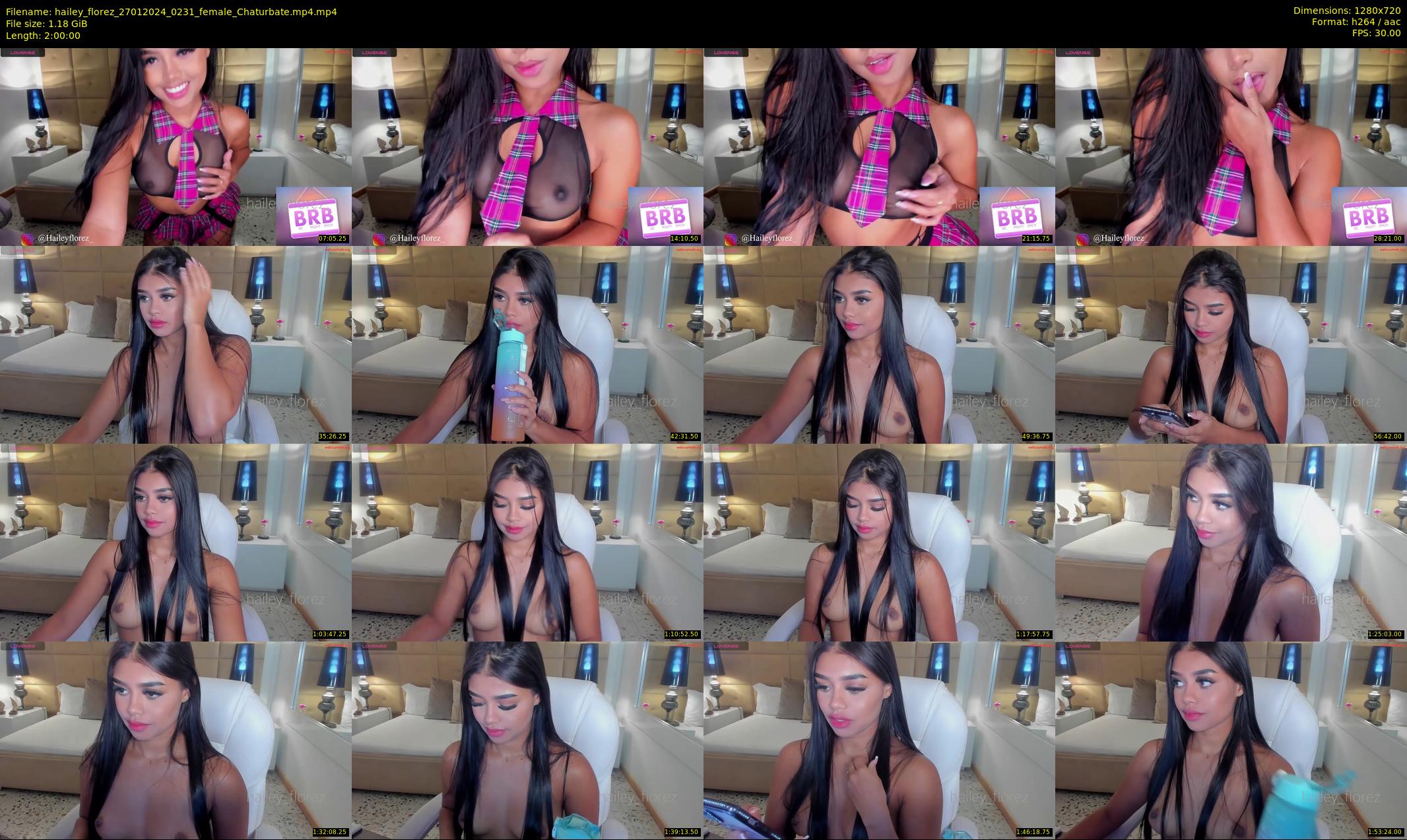 hailey_florez — 120 minute Chaturbate female cam show recording, 720p, Jan 27, 2024