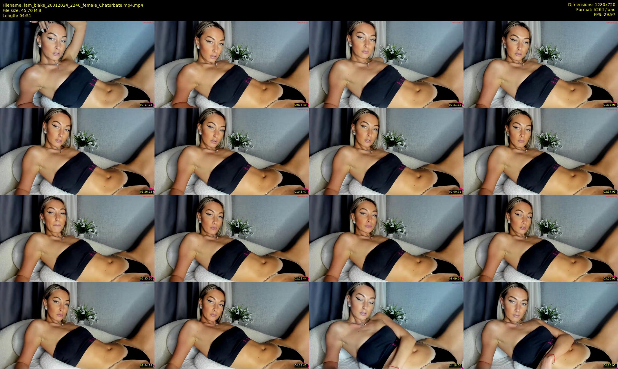 iam_blake — 5 minute Chaturbate female cam show recording, 720p, Jan 26, 2024
